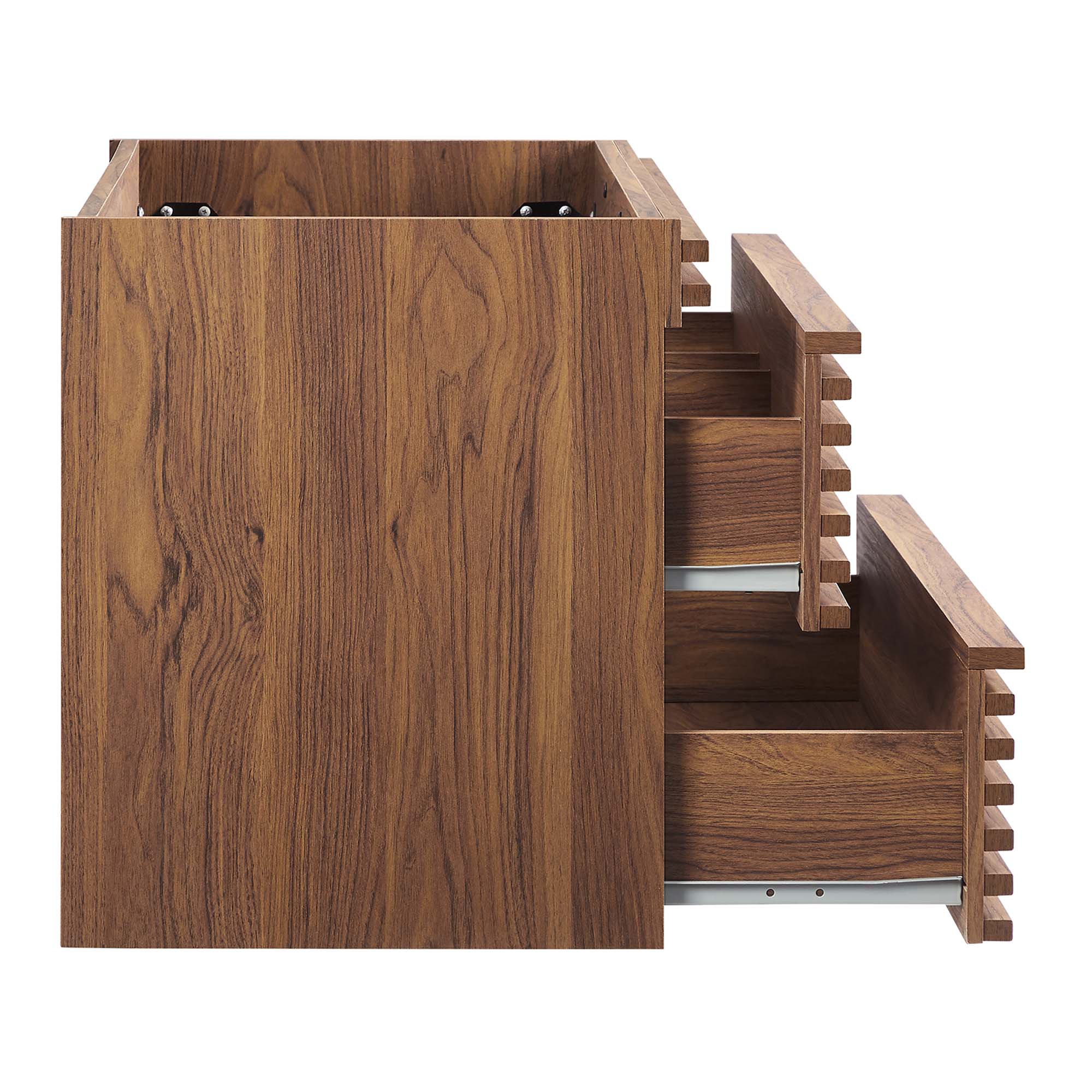 Modway Render 36" Wall-Mount Bathroom Vanity Cabinet (Sink Basin Not Included)