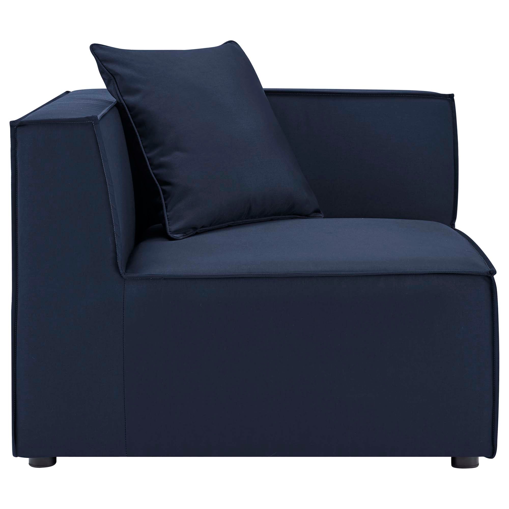 Modway Saybrook 2-Piece Outdoor Patio Upholstered Sectional Sofa Loveseat