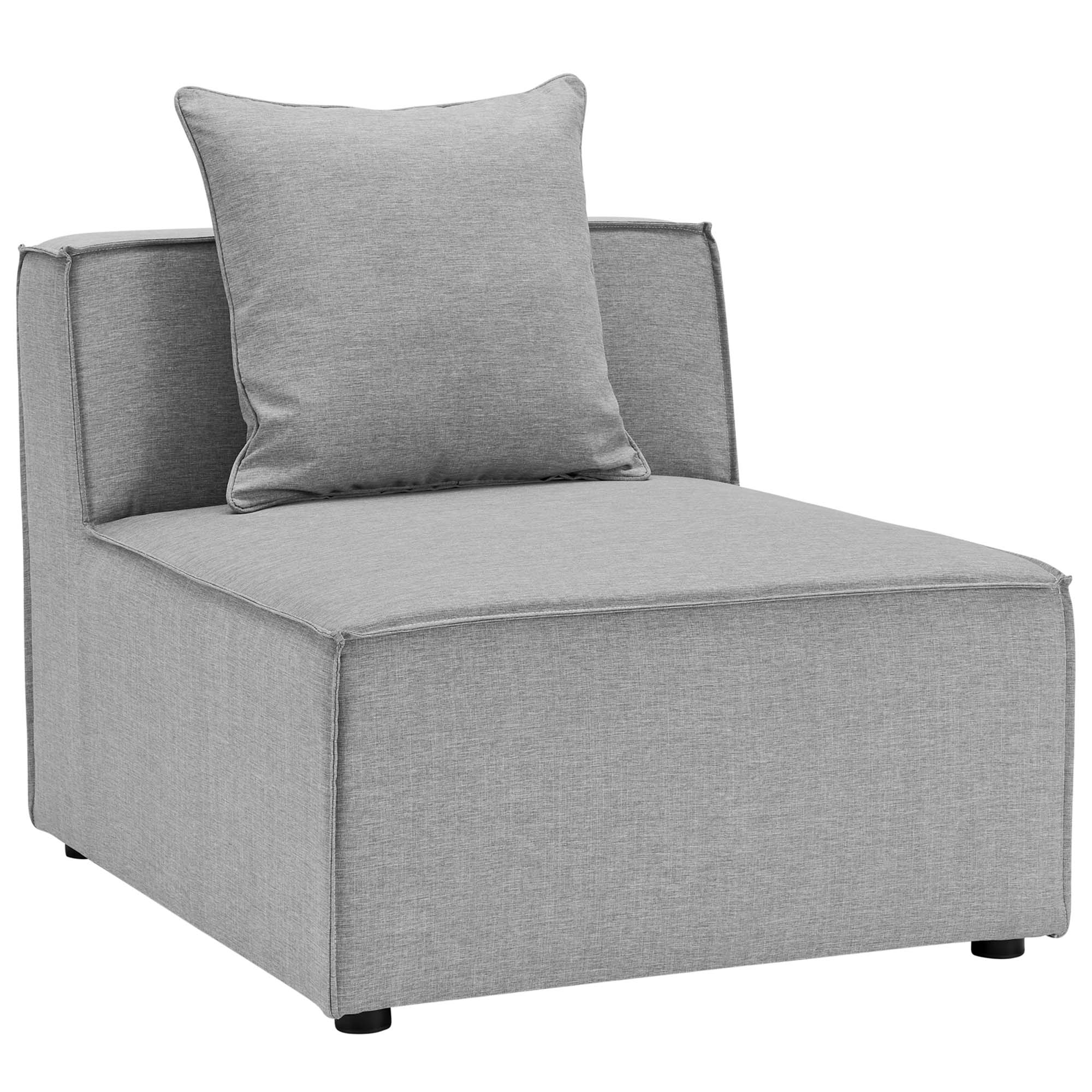 Modway Saybrook 10-Piece Outdoor Patio Upholstered Sectional Sofa