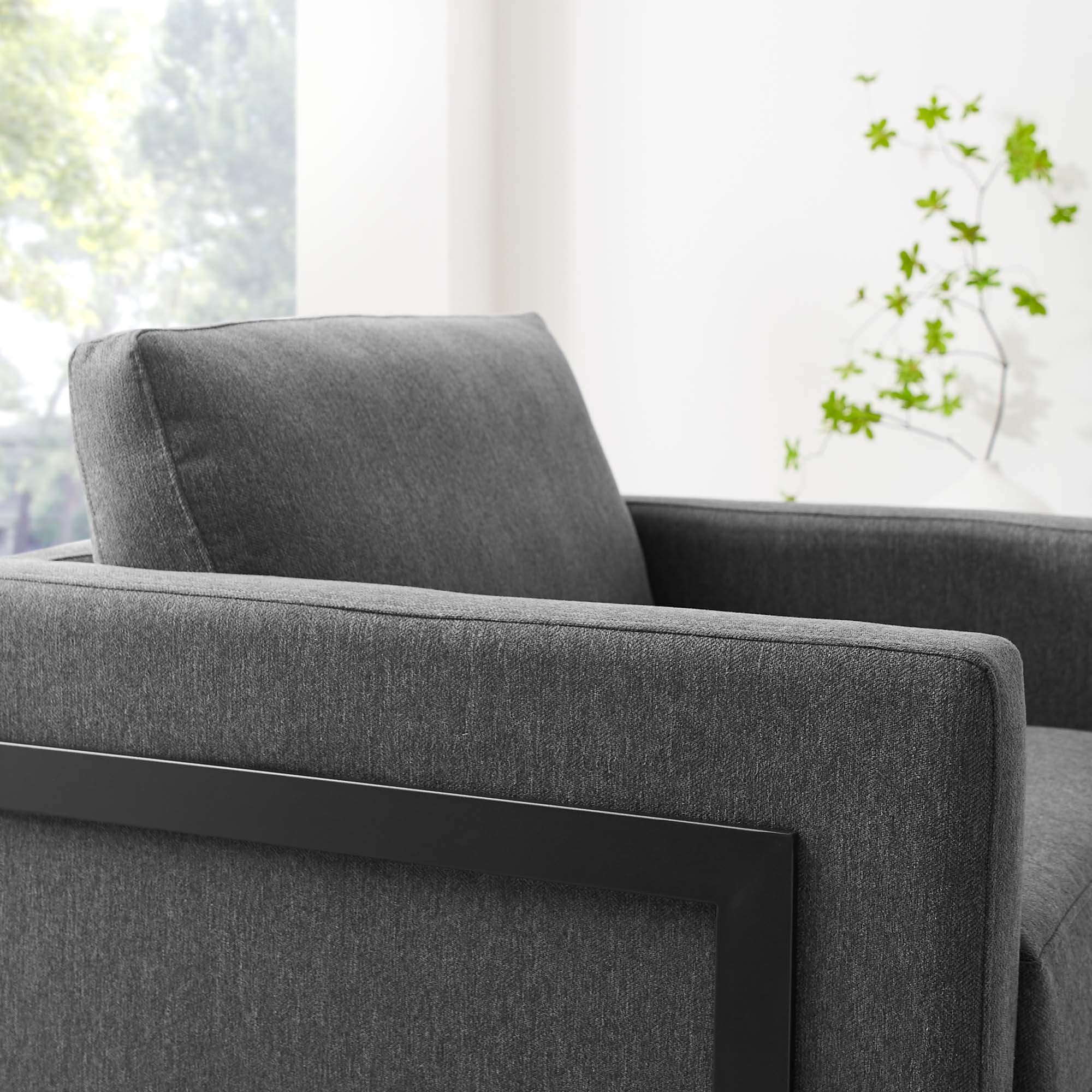 Modway Posse Upholstered Fabric Accent Chair