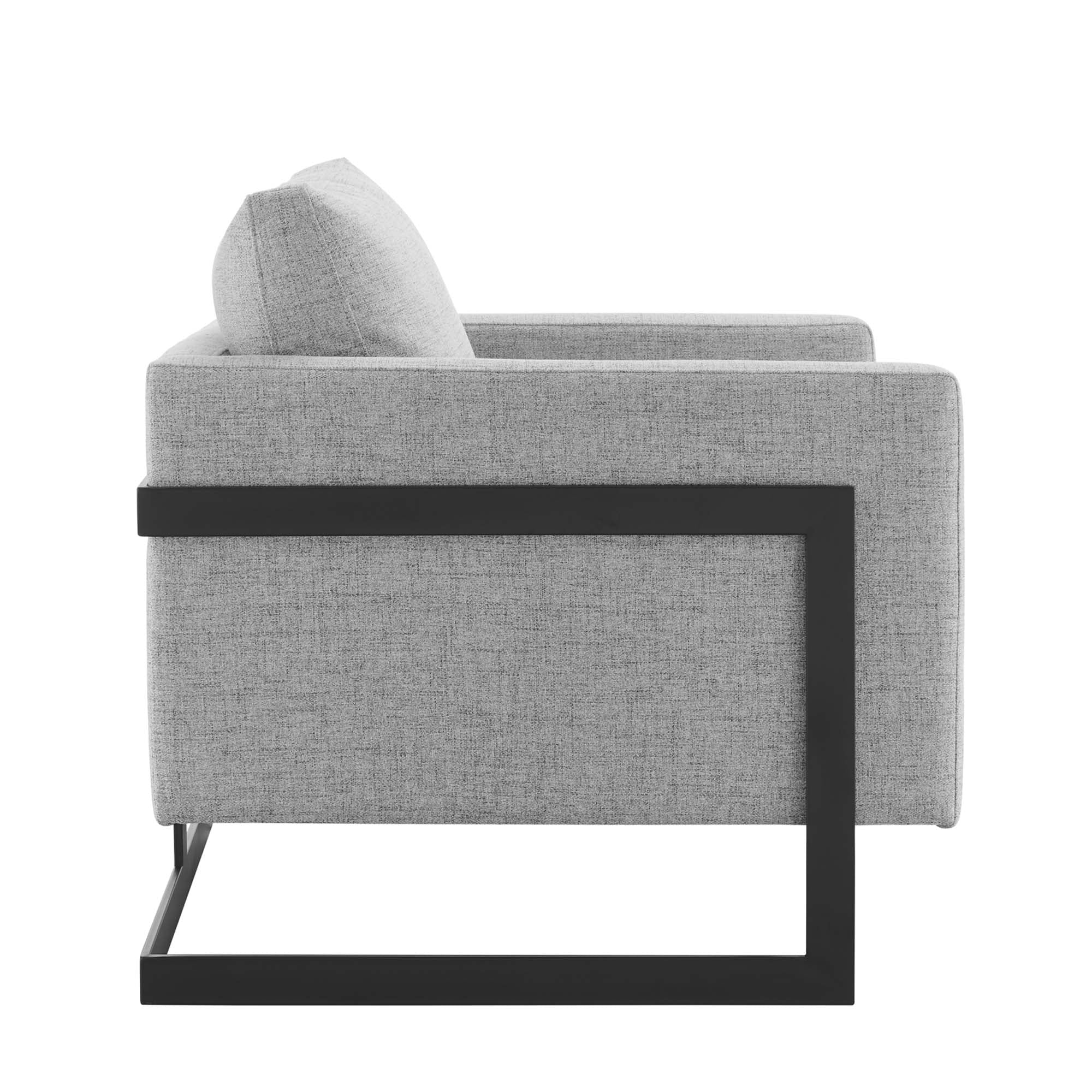 Modway Posse Upholstered Fabric Accent Chair