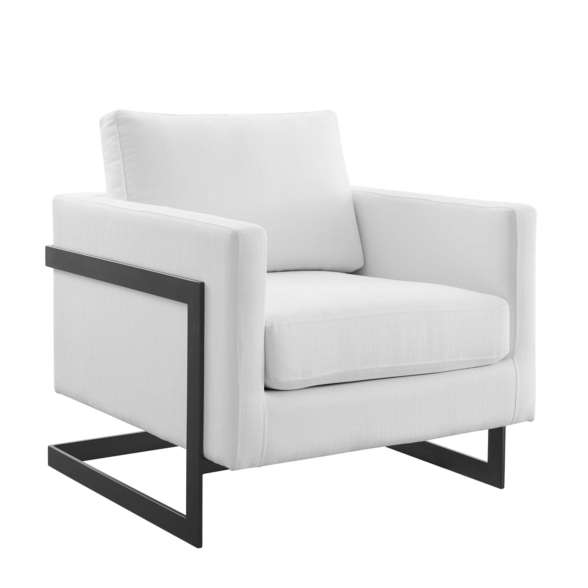 Modway Posse Upholstered Fabric Accent Chair