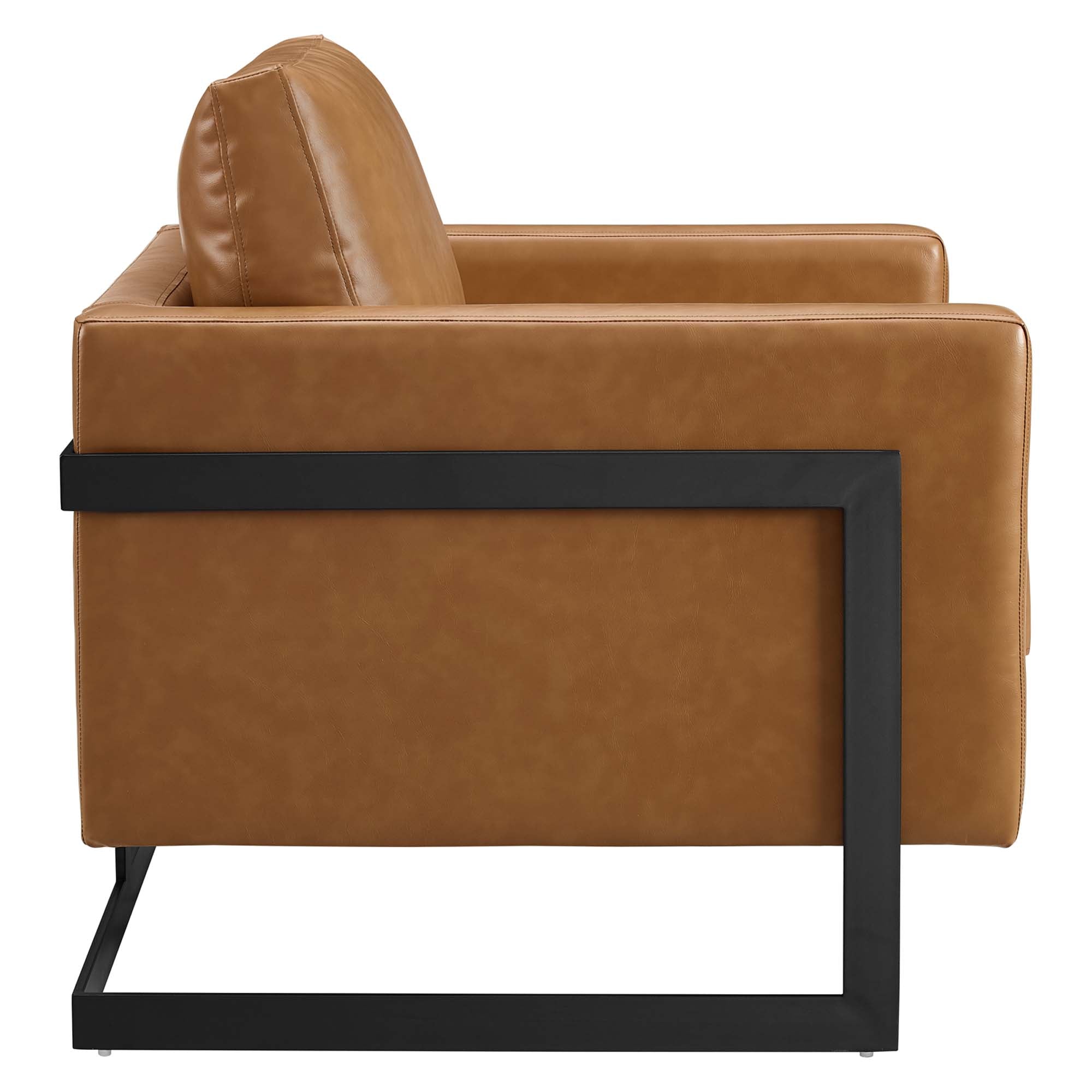 Modway Posse Vegan Leather Accent Chair
