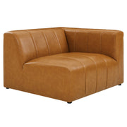 Modway Bartlett Vegan Leather Right-Arm Chair