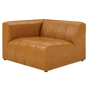 Modway Bartlett Vegan Leather Left-Arm Chair