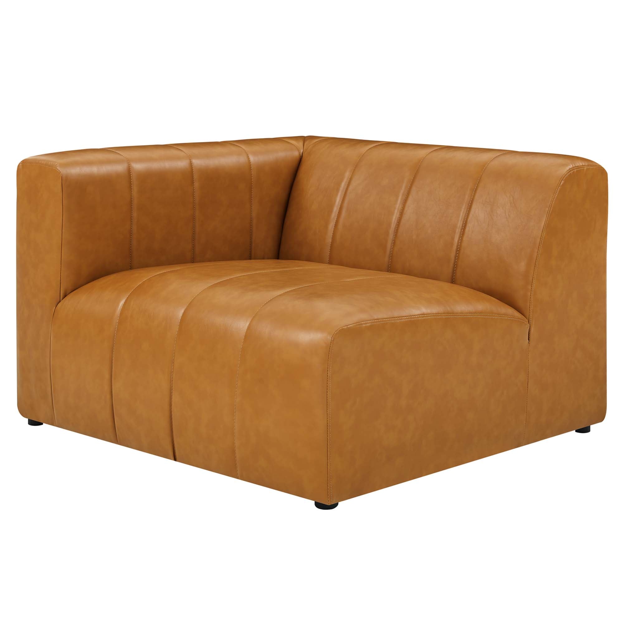 Modway Bartlett Vegan Leather Left-Arm Chair