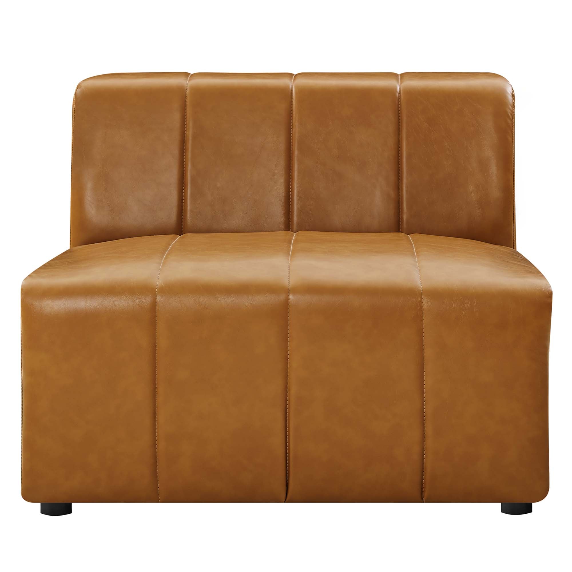 Modway Bartlett Vegan Leather Armless Chair