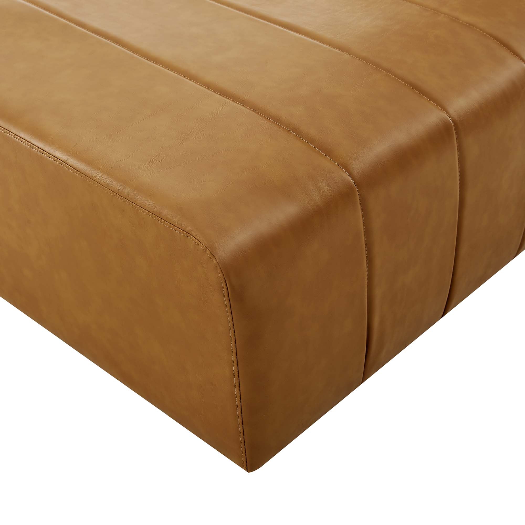 Modway Bartlett Vegan Leather Armless Chair