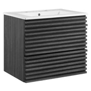 Modway Render 24" Wall-Mount Bathroom Vanity