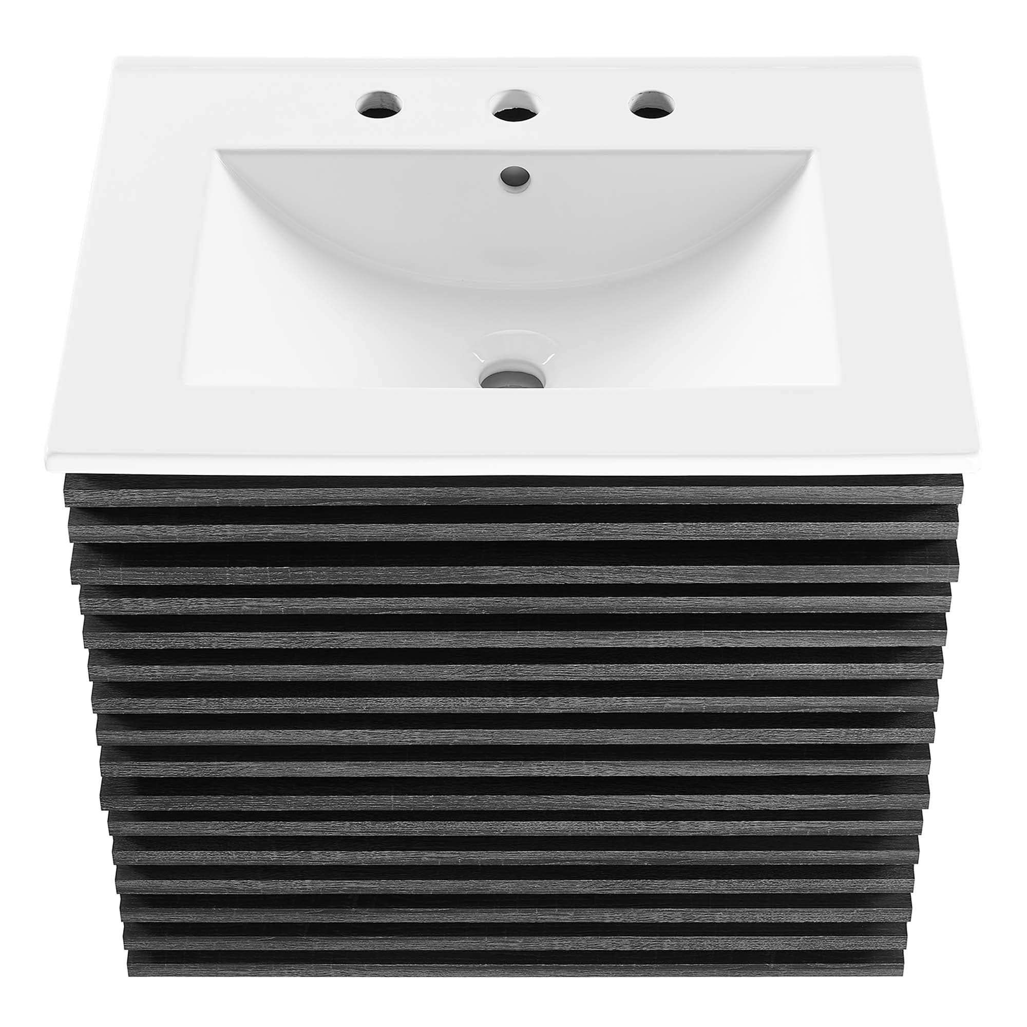 Modway Render 24" Wall-Mount Bathroom Vanity