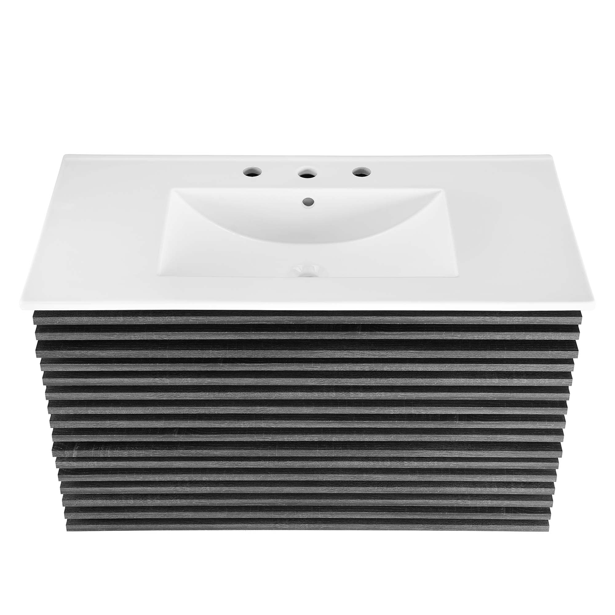 Modway Render 36" Wall-Mount Bathroom Vanity