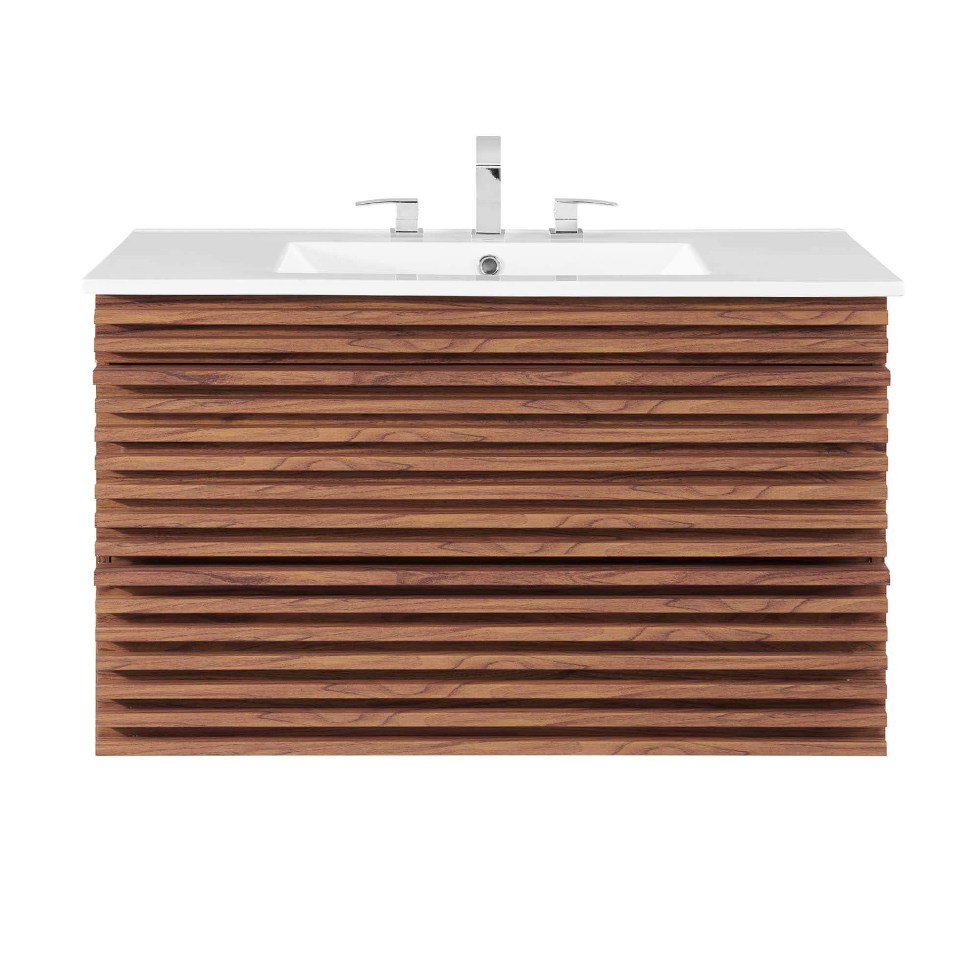 Modway Render 36" Wall-Mount Bathroom Vanity