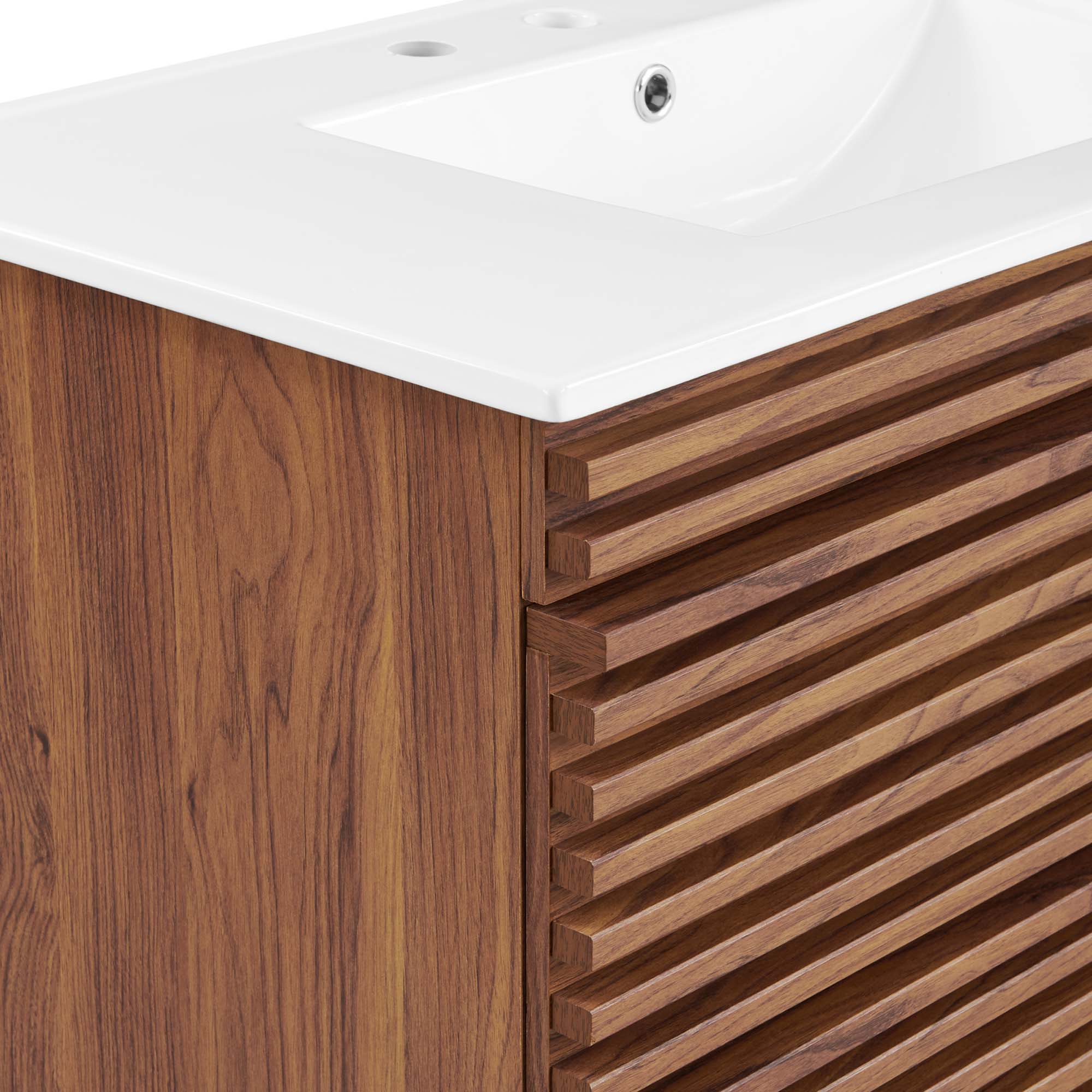 Modway Render 36" Wall-Mount Bathroom Vanity