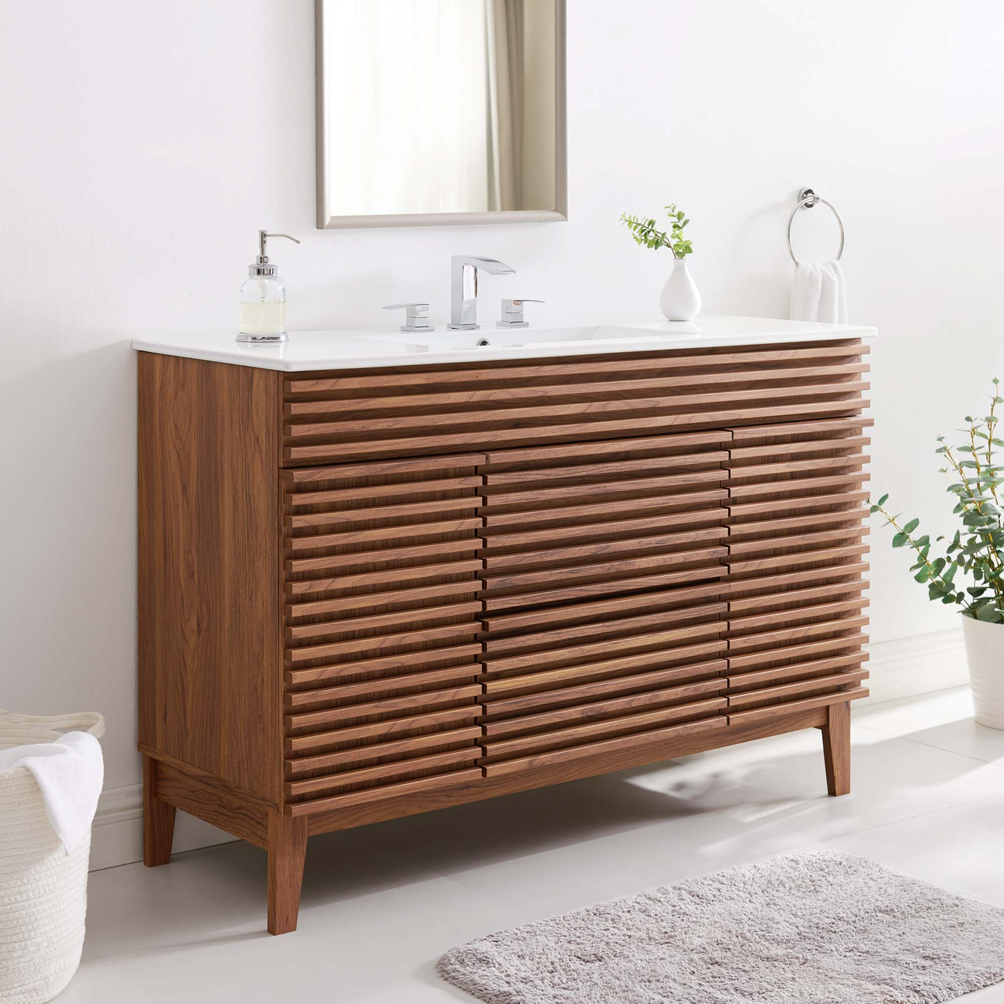 Modway Render 48" Single Sink Bathroom Vanity