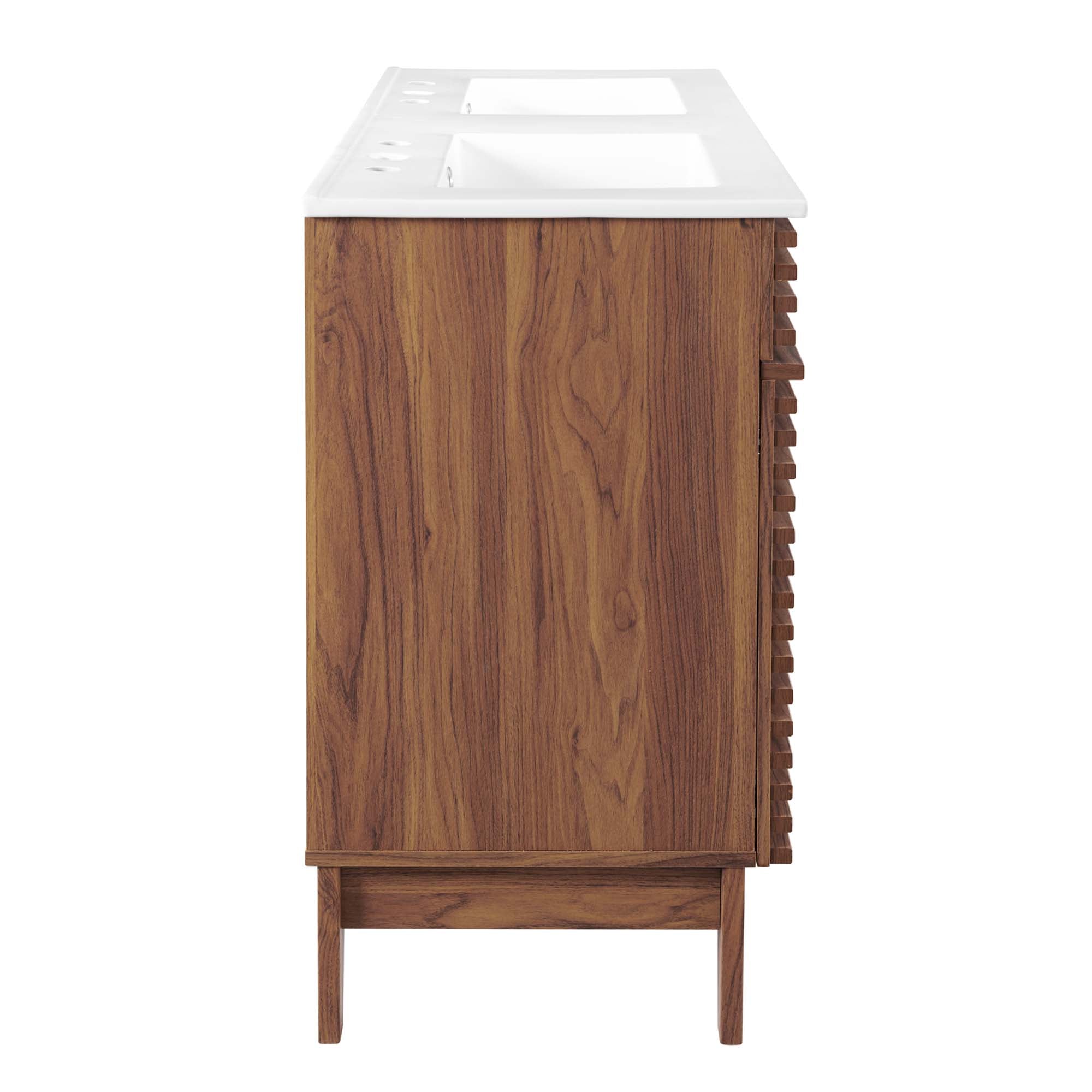 Modway Render 48" Double Sink Bathroom Vanity