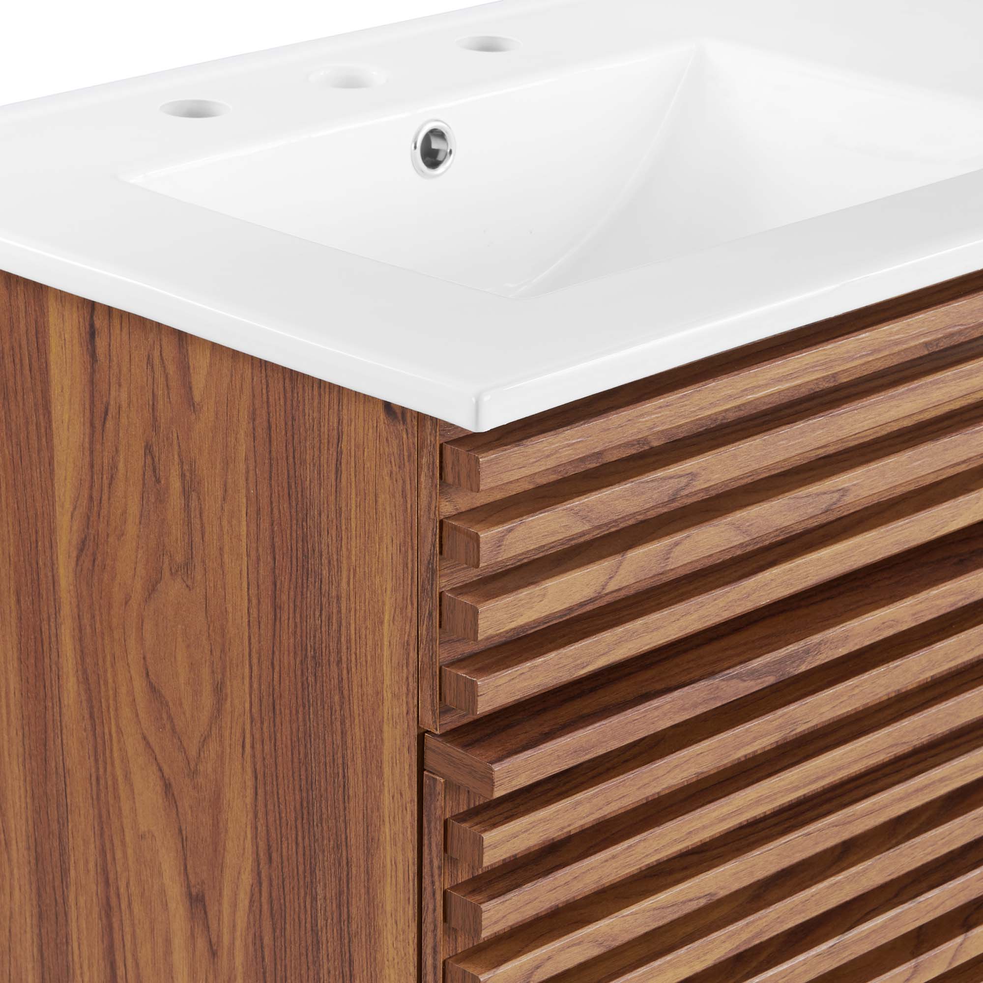 Modway Render 48" Double Sink Bathroom Vanity