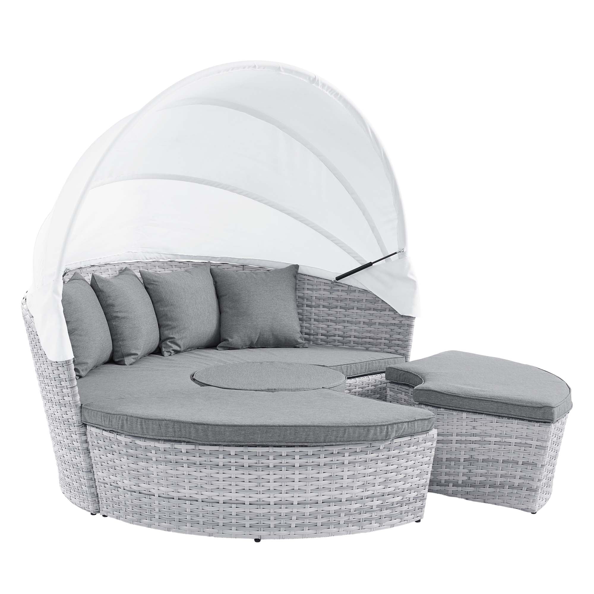 Modway Scottsdale Canopy Outdoor Patio Daybed