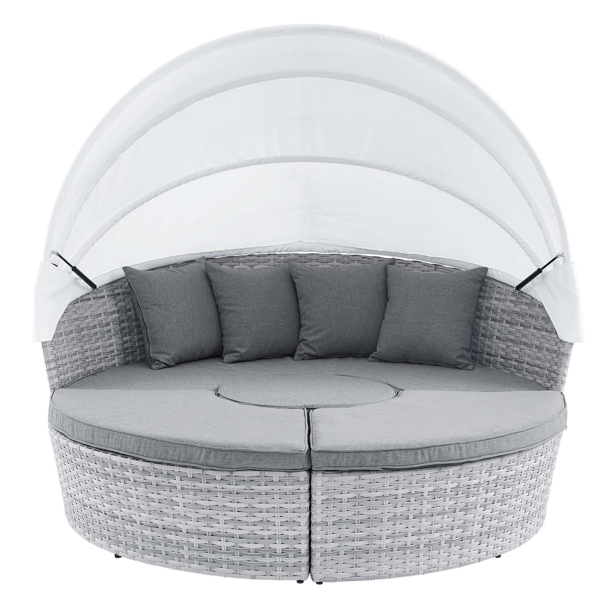 Modway Scottsdale Canopy Outdoor Patio Daybed