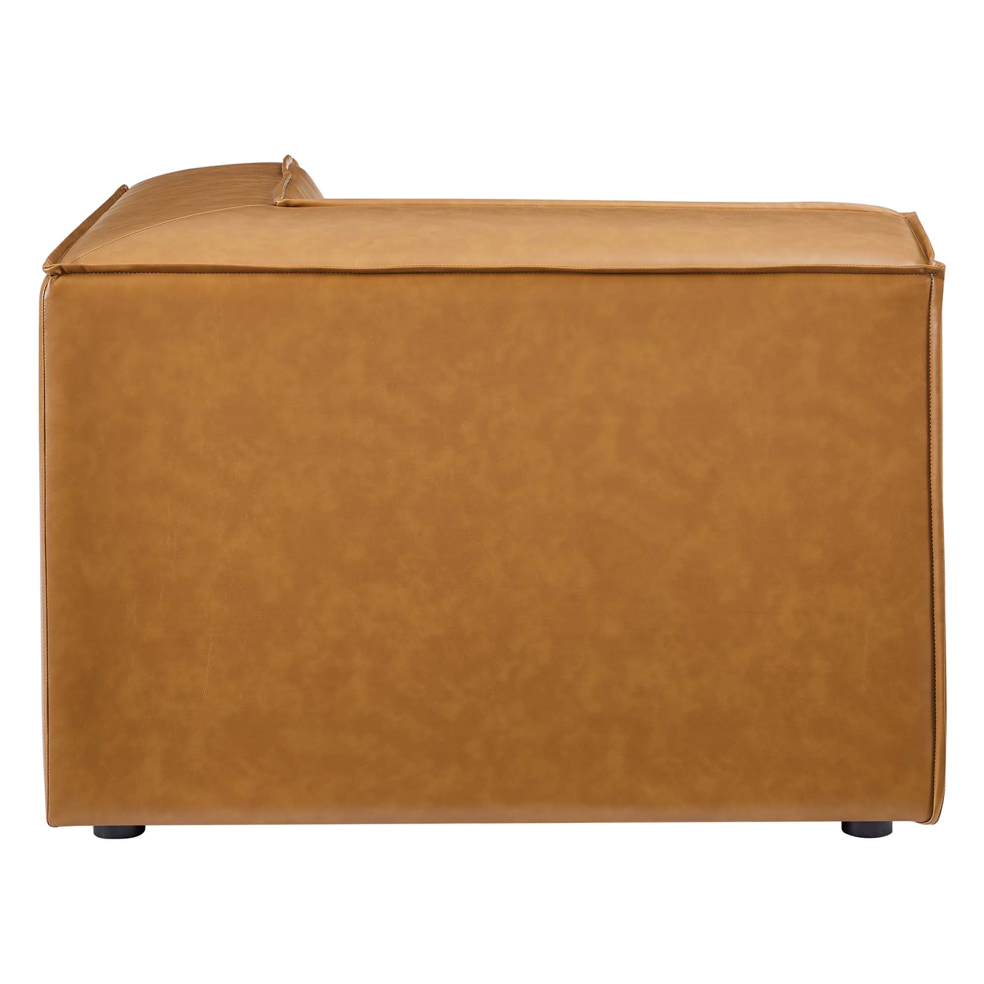 Modway Restore Vegan Leather Sectional Sofa Corner Chair