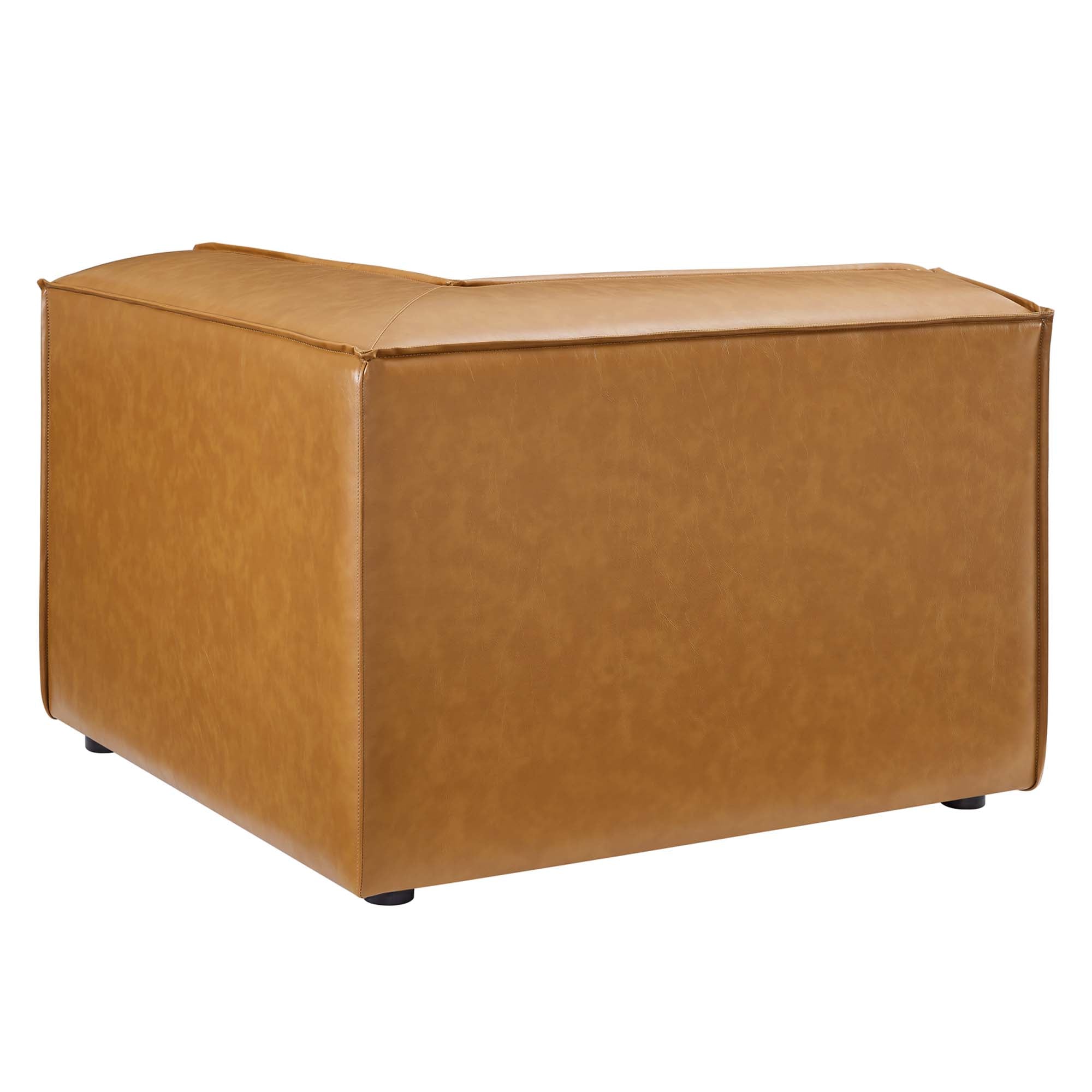 Modway Restore Vegan Leather Sectional Sofa Corner Chair