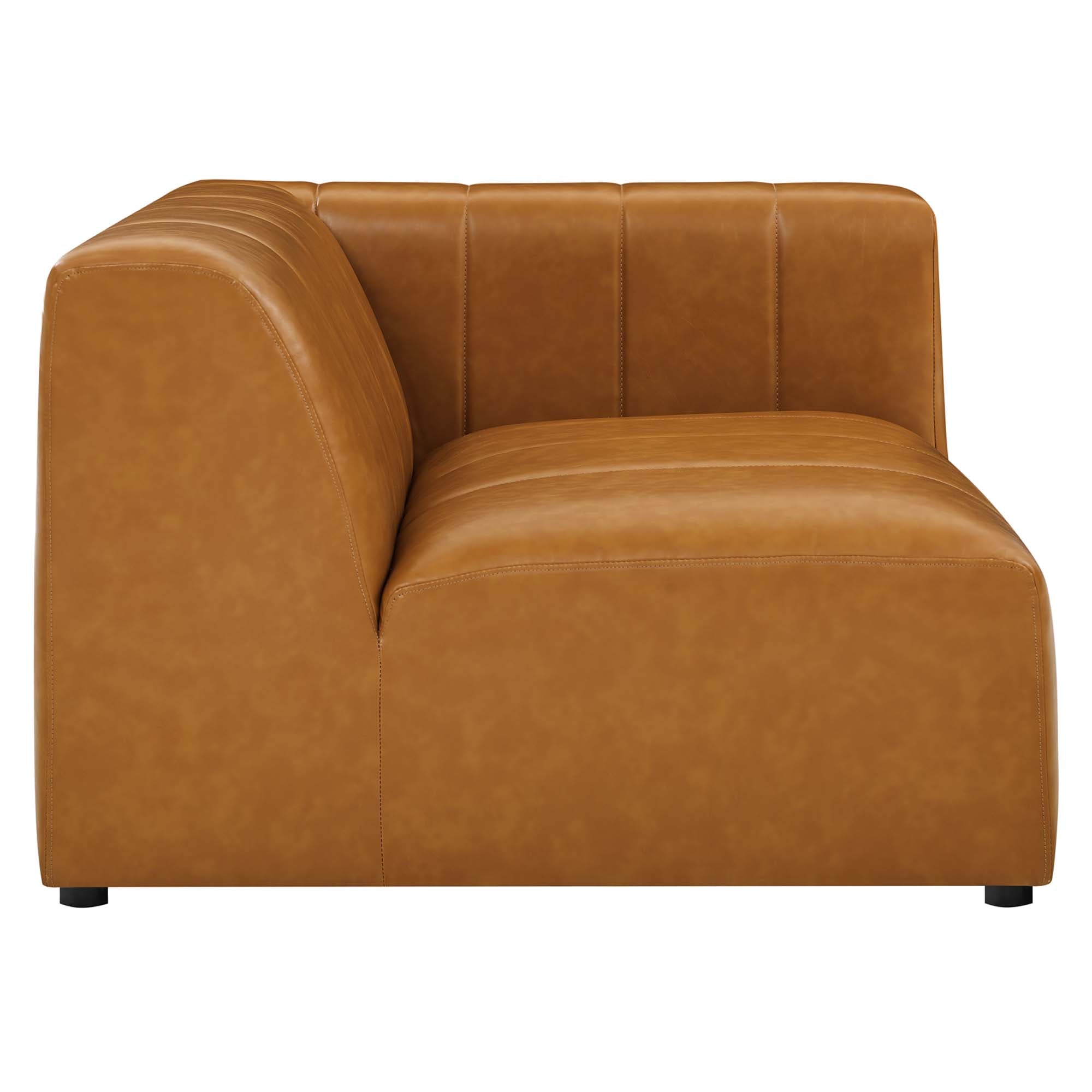 Modway Bartlett 5-Piece Vegan Leather Sectional Sofa