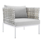 Modway Harmony Sunbrella® Basket Weave Outdoor Patio Aluminum Armchair