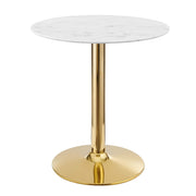 Modway Verne 28" Artificial Marble Dining Table