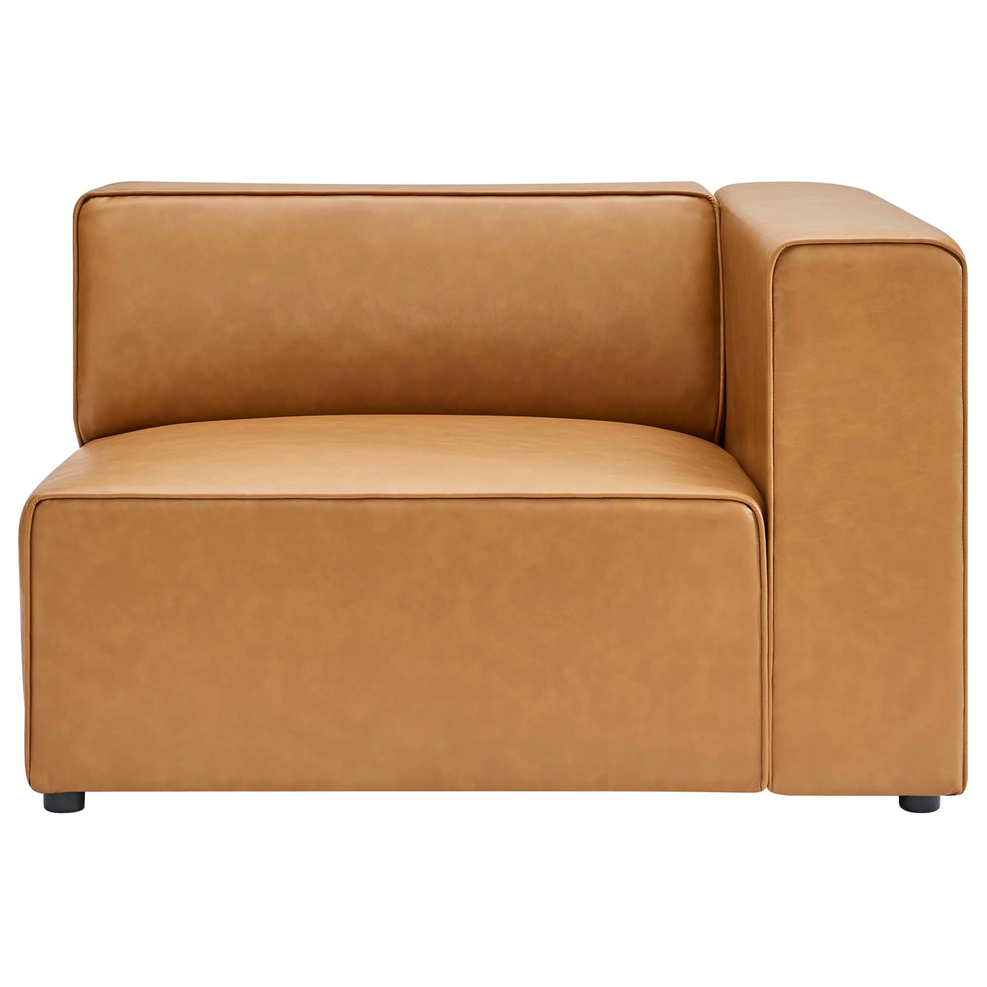 Modway Mingle Vegan Leather Right-Arm Chair