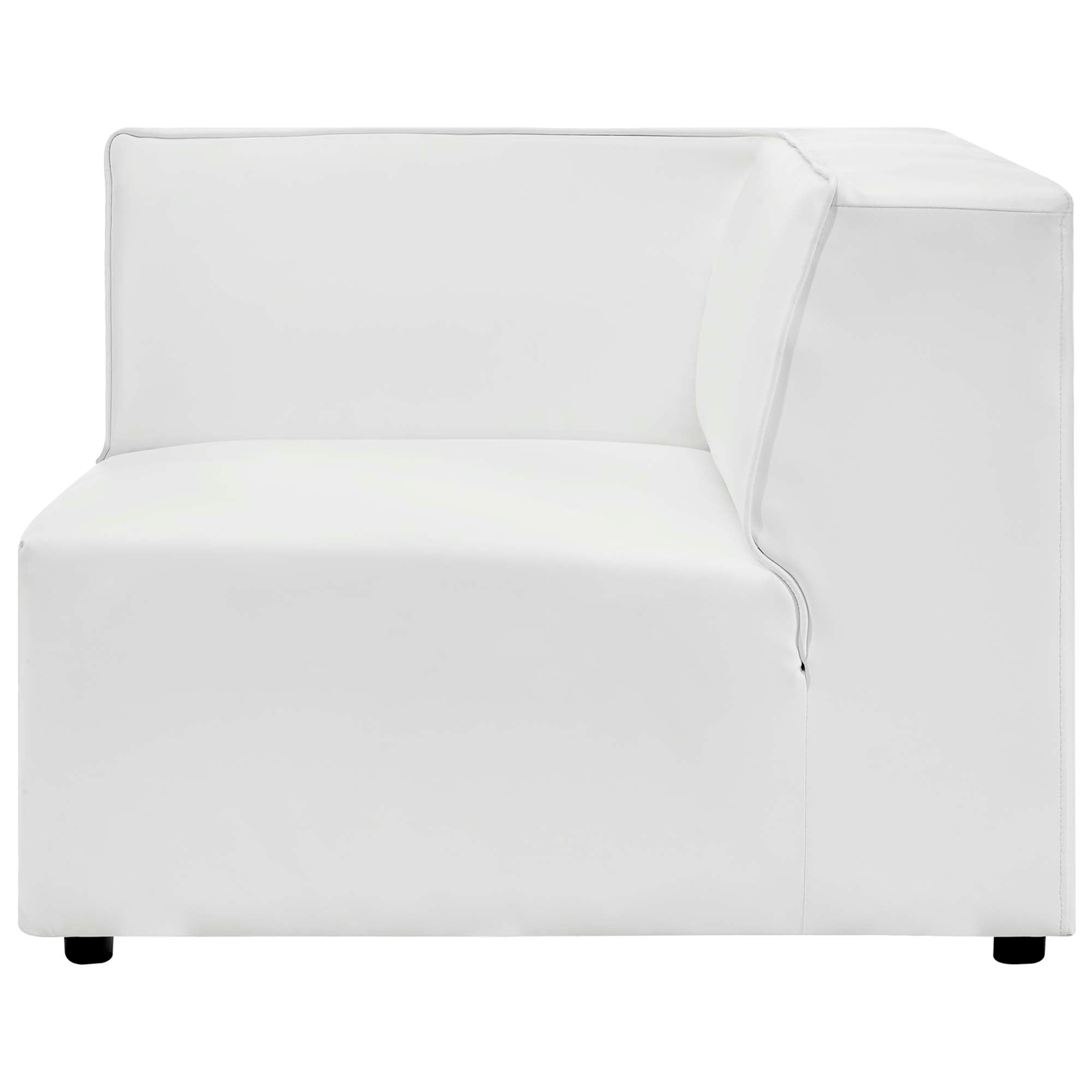 Modway Mingle Vegan Leather Corner Chair