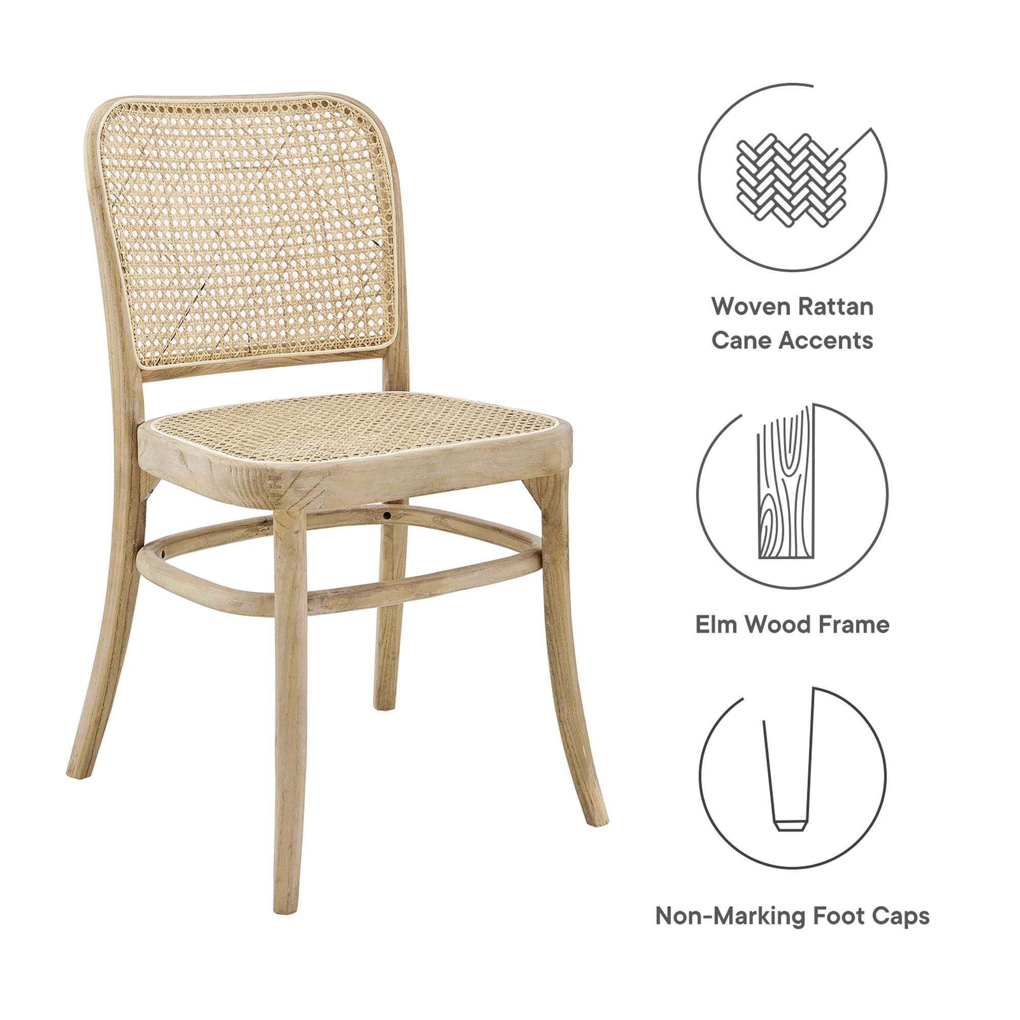Modway Winona Wood Dining Side Chair