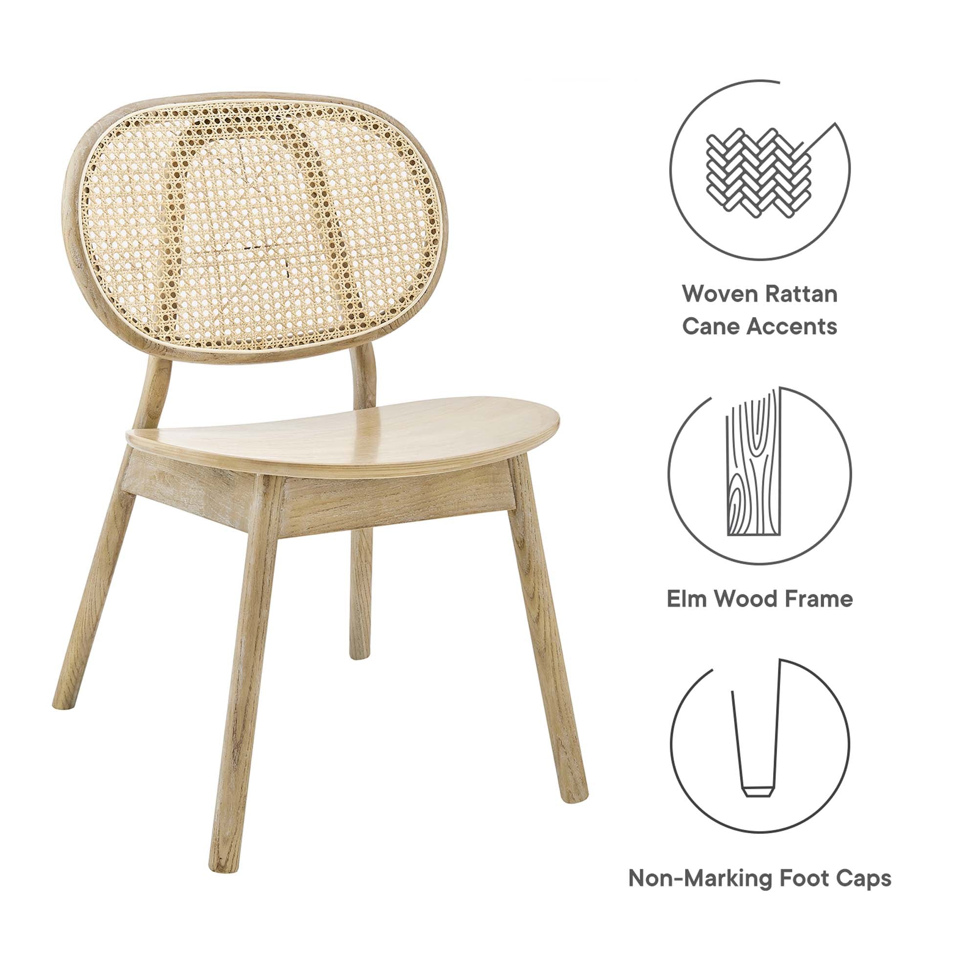 Modway Malina Wood Dining Side Chair