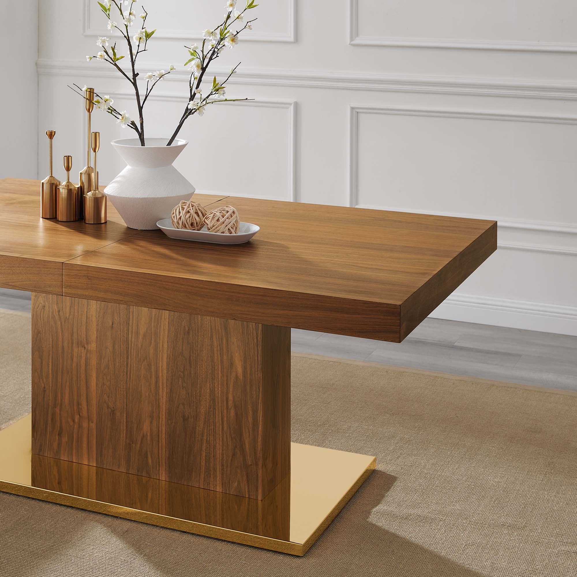 Modway Vector Expandable Dining Table