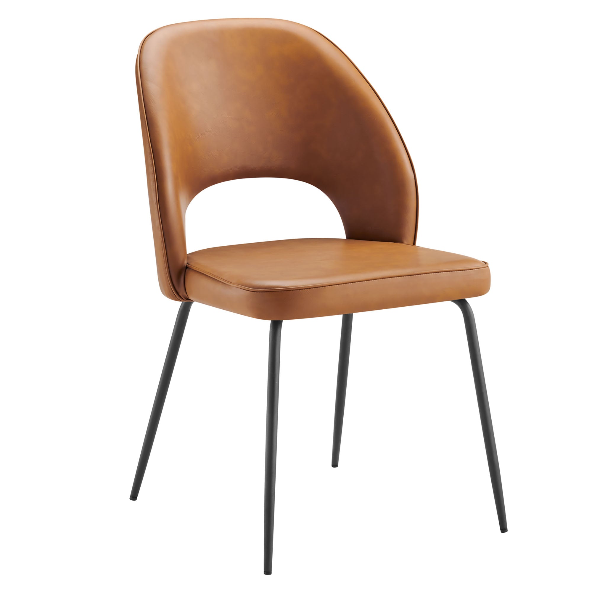 Modway Nico Vegan Leather Dining Chair Set of 2