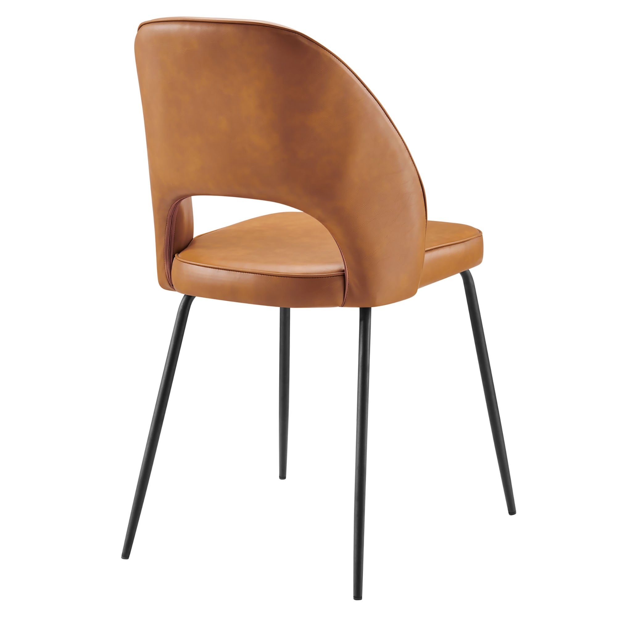 Modway Nico Vegan Leather Dining Chair Set of 2