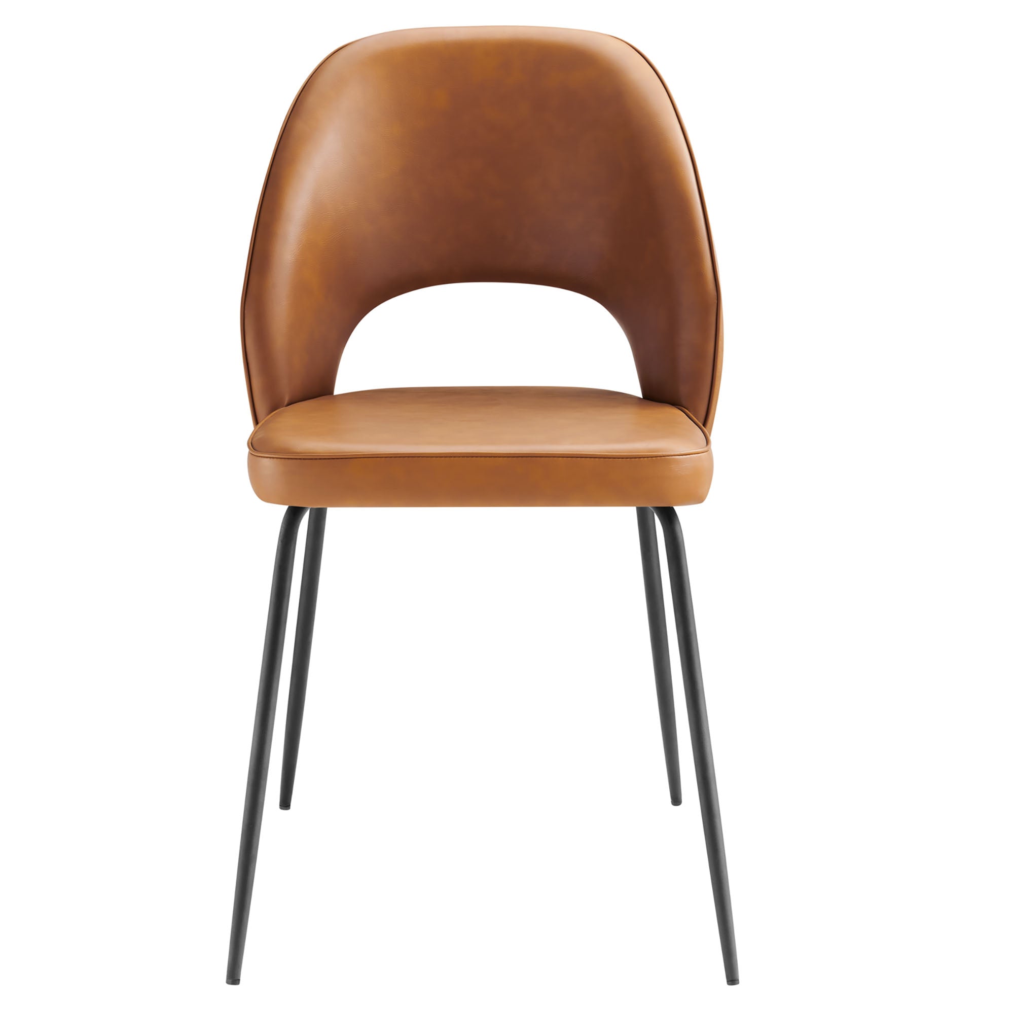Modway Nico Vegan Leather Dining Chair Set of 2