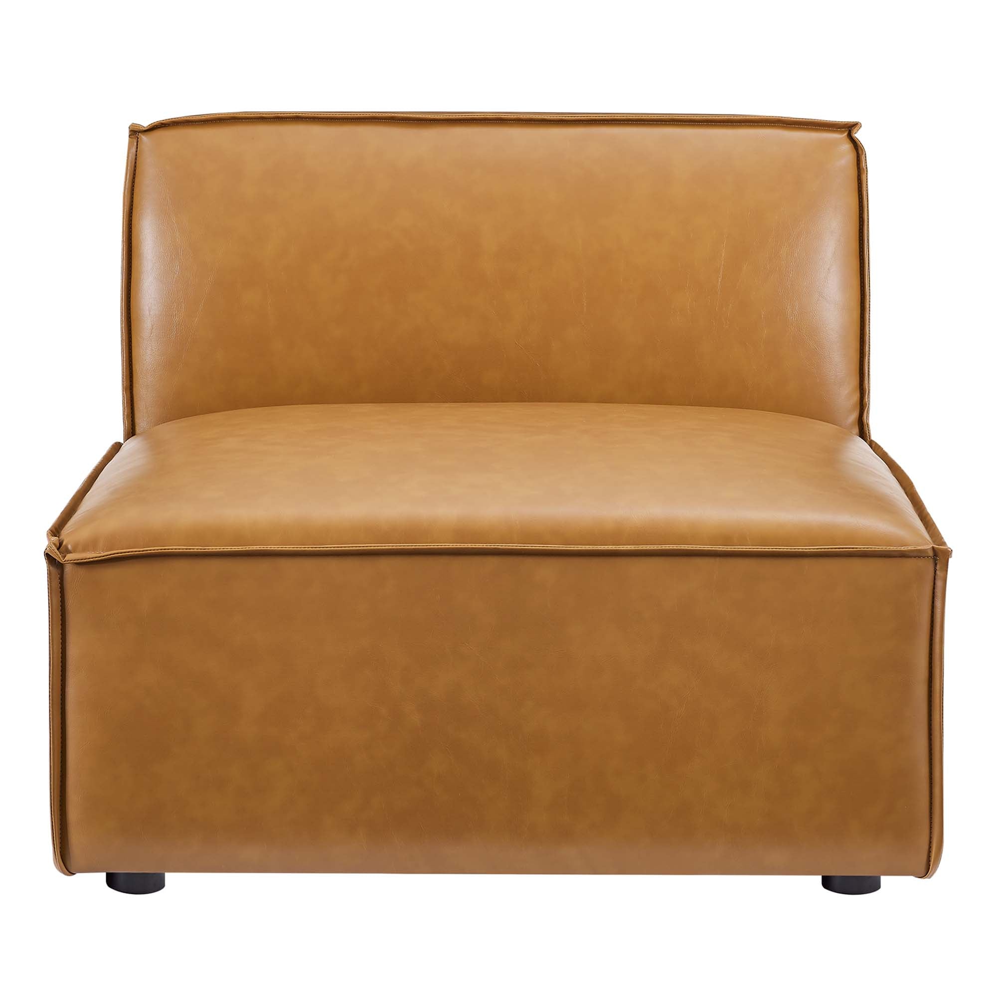 Modway Restore 3-Piece Vegan Leather Sofa