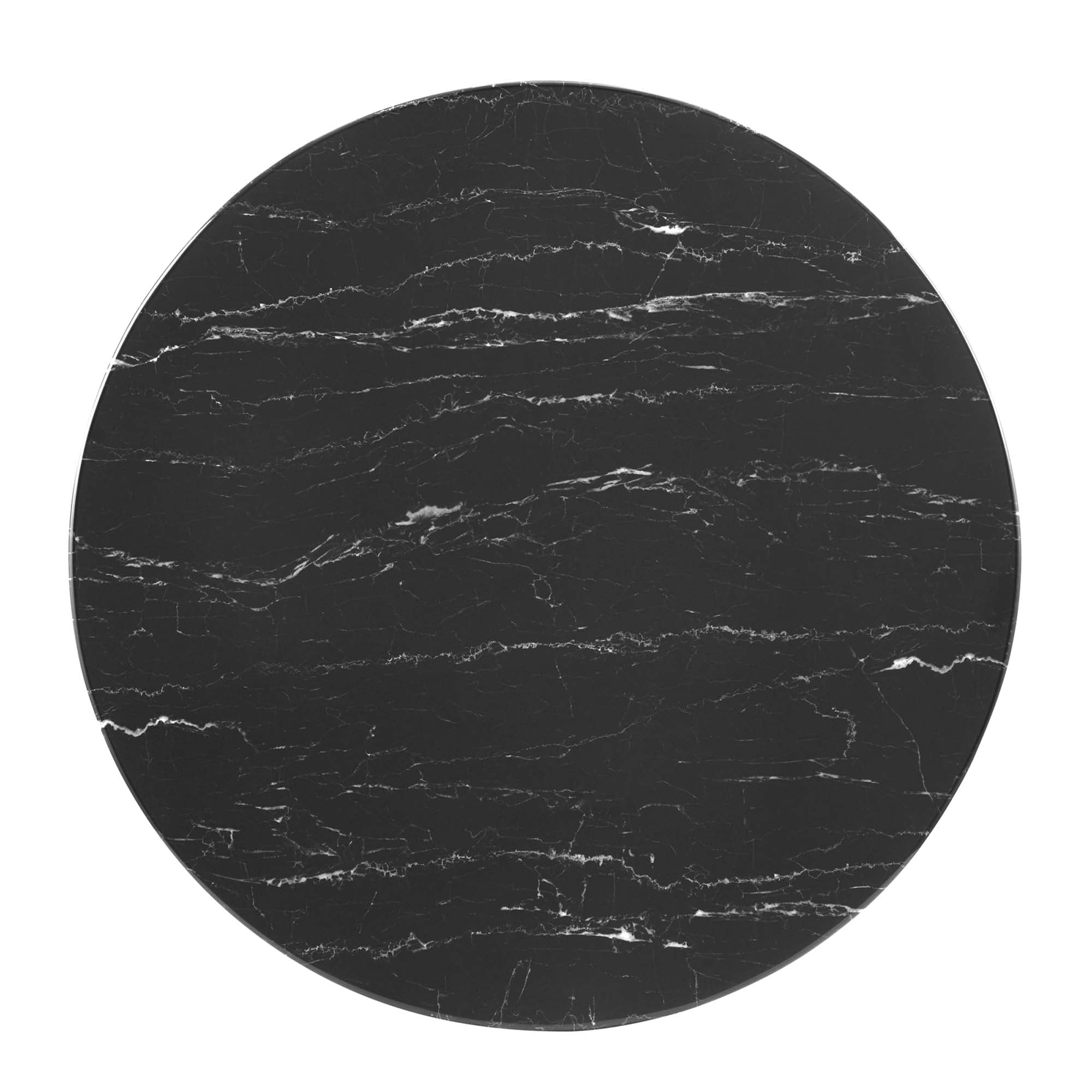 Modway Verne 35" Artificial Marble Dining Table