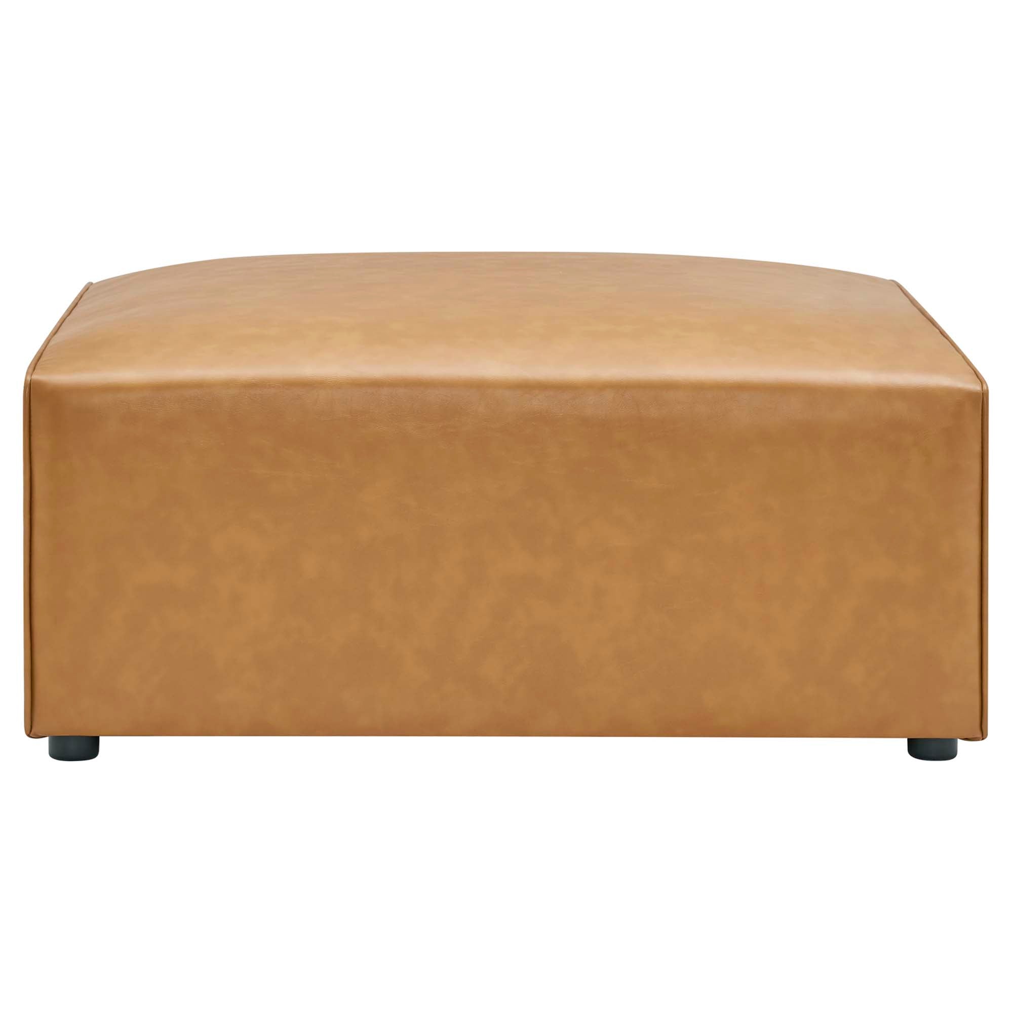 Modway Mingle 8-Piece Vegan Leather Sectional Sofa Set