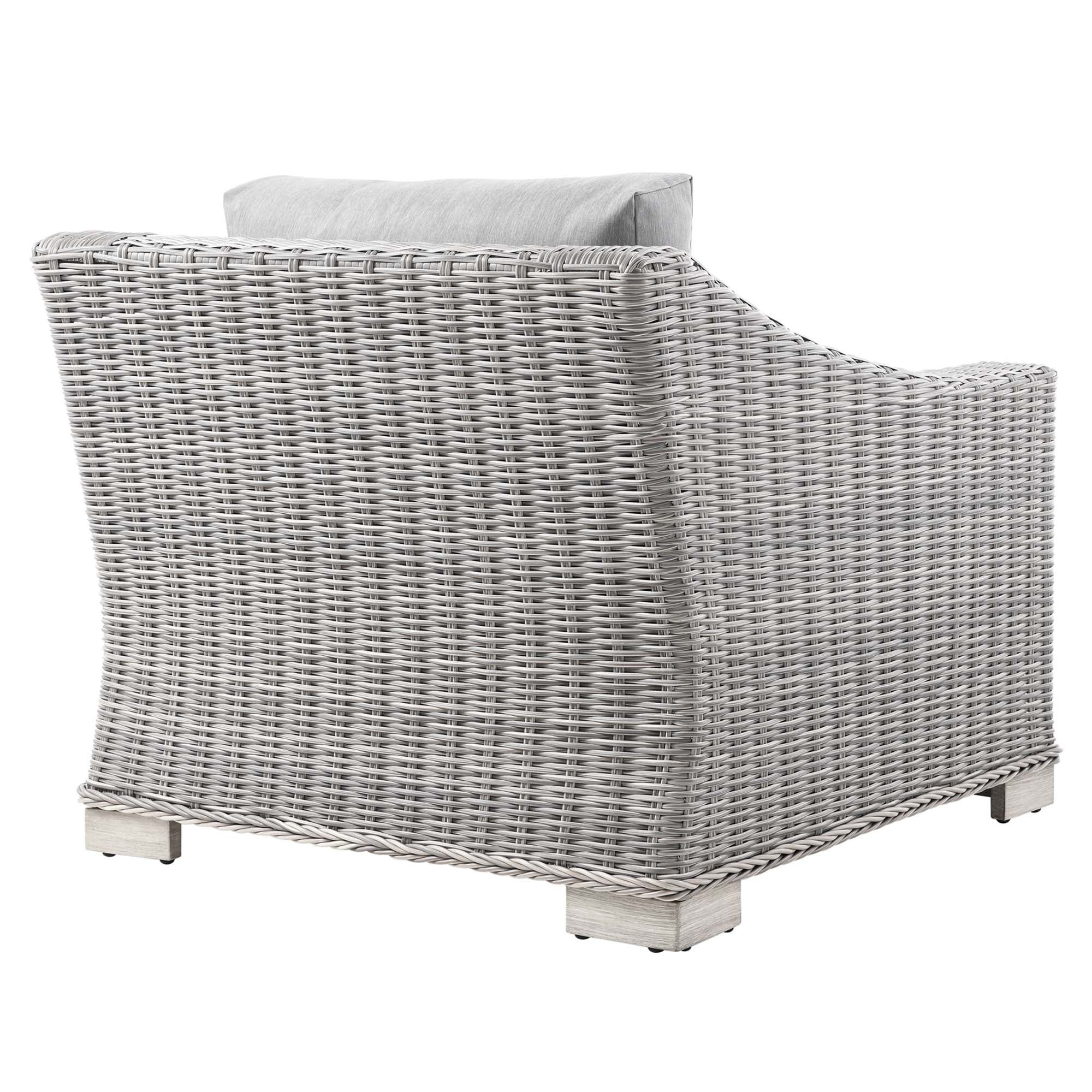 Modway Conway Outdoor Patio Wicker Rattan Armchair