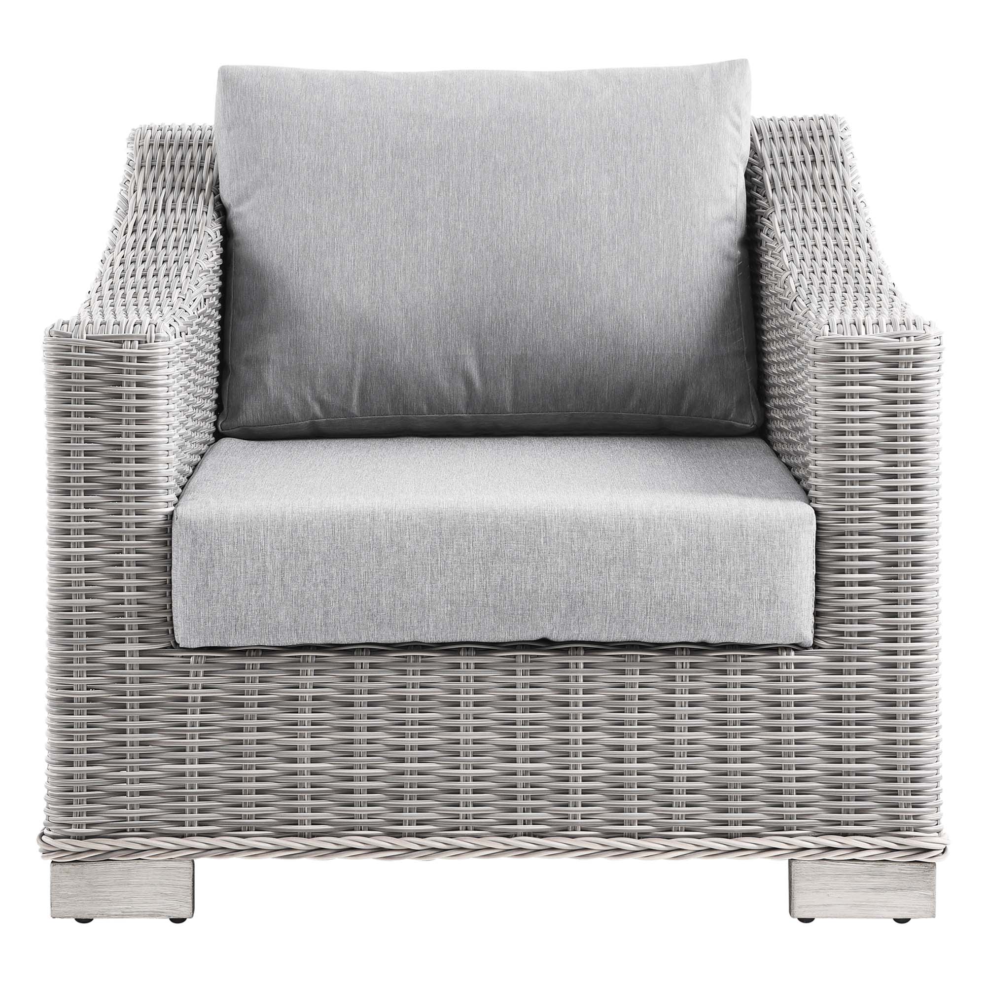 Modway Conway Outdoor Patio Wicker Rattan Armchair