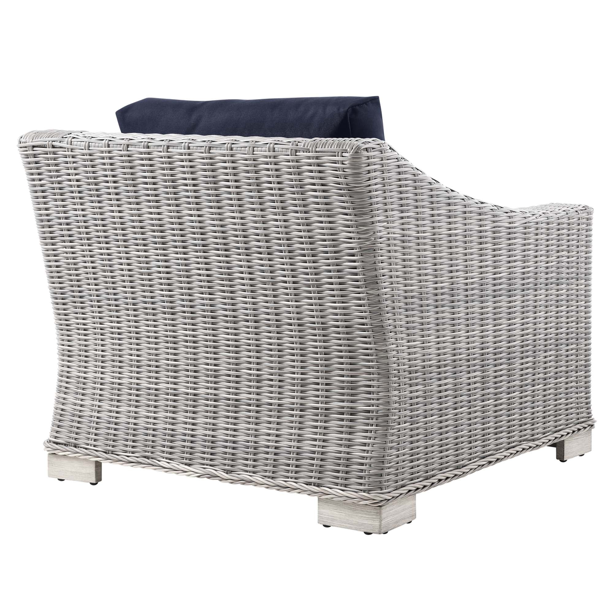 Modway Conway Outdoor Patio Wicker Rattan Armchair