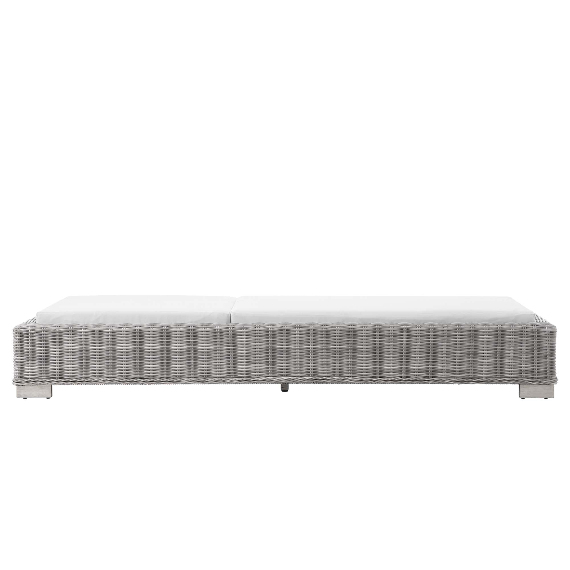 Modway Conway Outdoor Patio Wicker Rattan Chaise Lounge