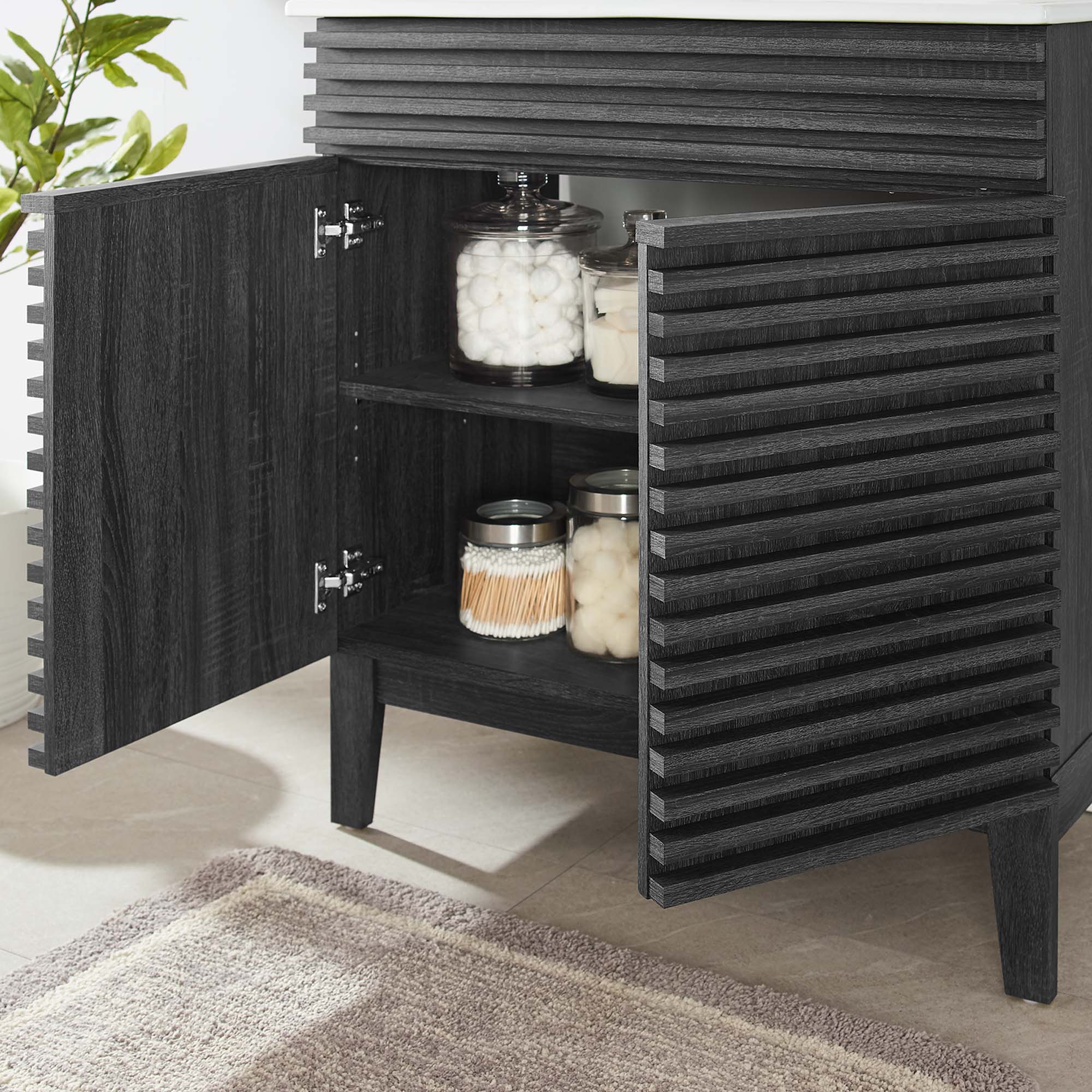 Modway Render 30" Bathroom Vanity Cabinet (Sink Basin Not Included)