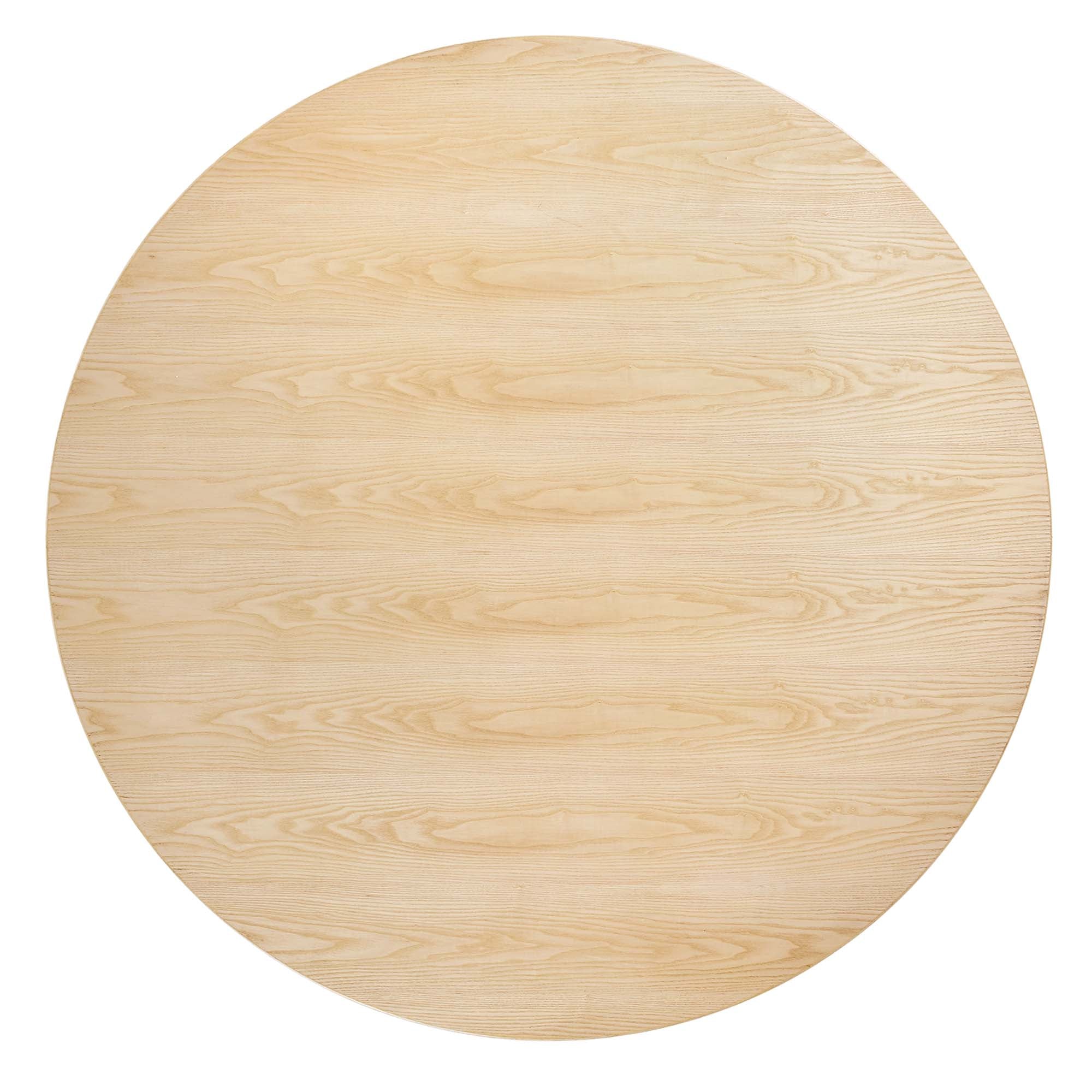 Modway Lippa 60" Round Wood Dining Table