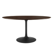 Modway Lippa 60" Oval Wood Dining Table