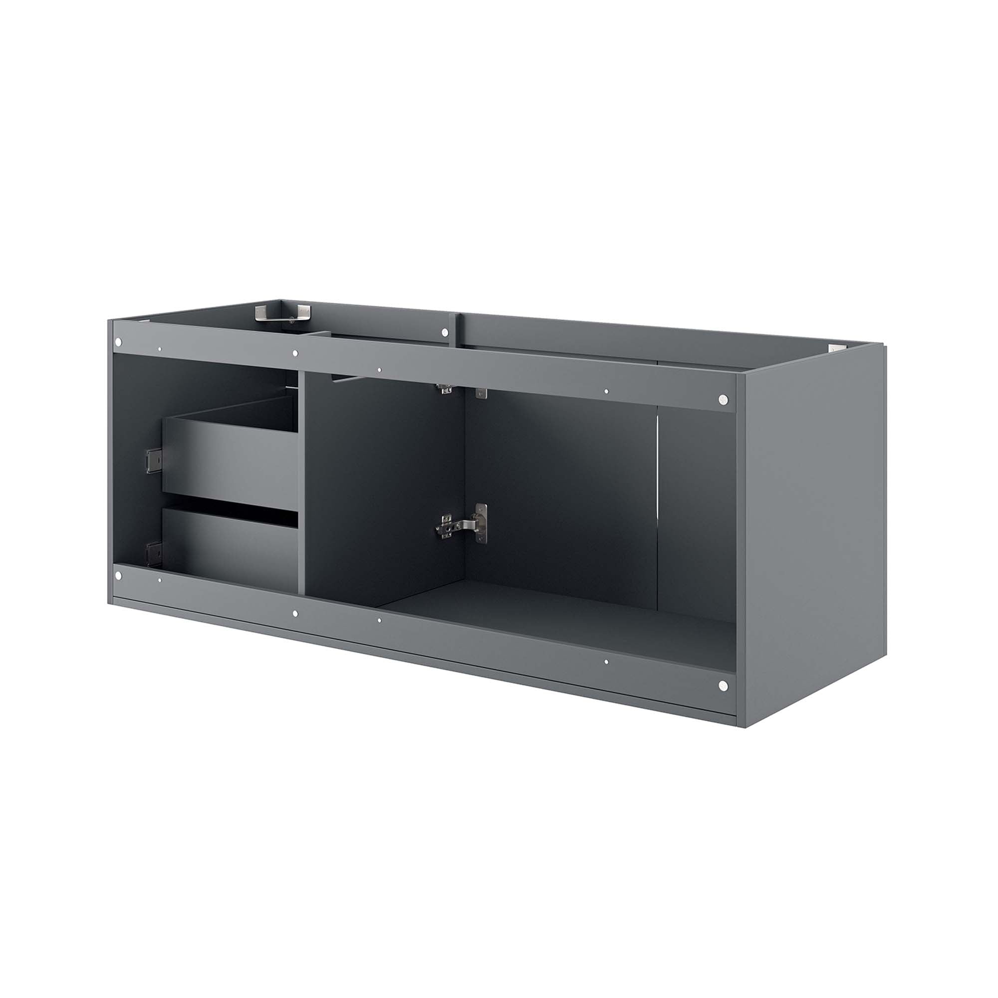 Modway Vitality 48" Double or Single Sink Compatible (Not Included) Bathroom Vanity Cabinet