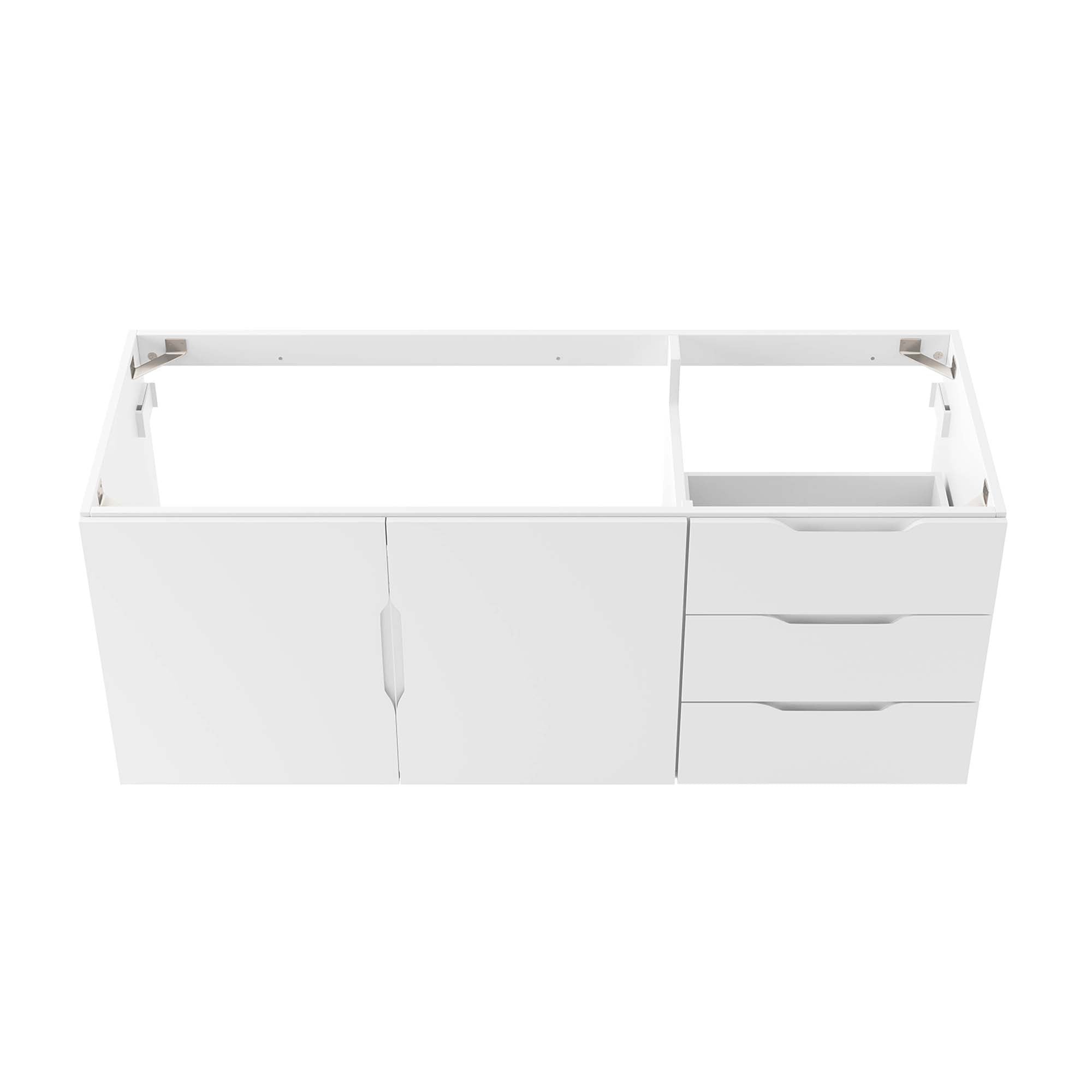 Modway Vitality 48" Double or Single Sink Compatible (Not Included) Bathroom Vanity Cabinet