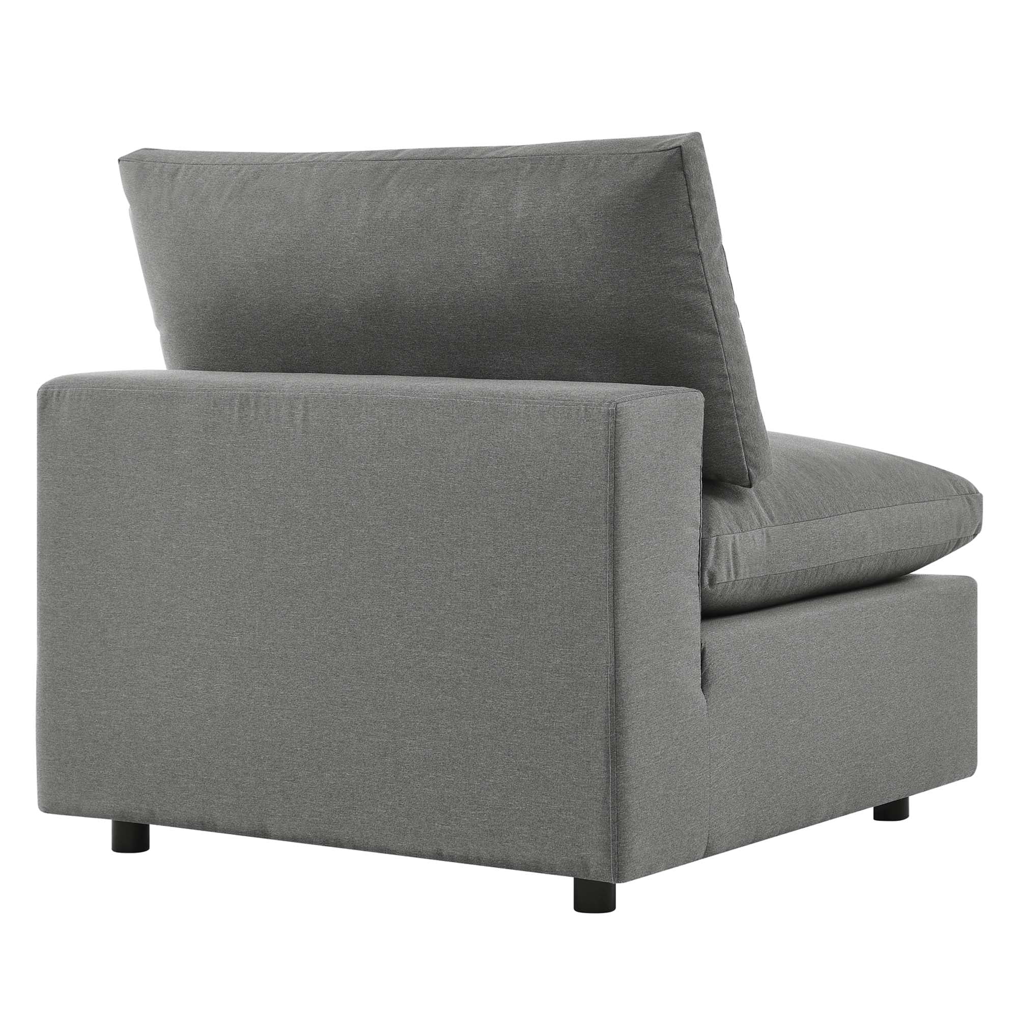 Modway Commix Overstuffed Outdoor Patio Armless Chair