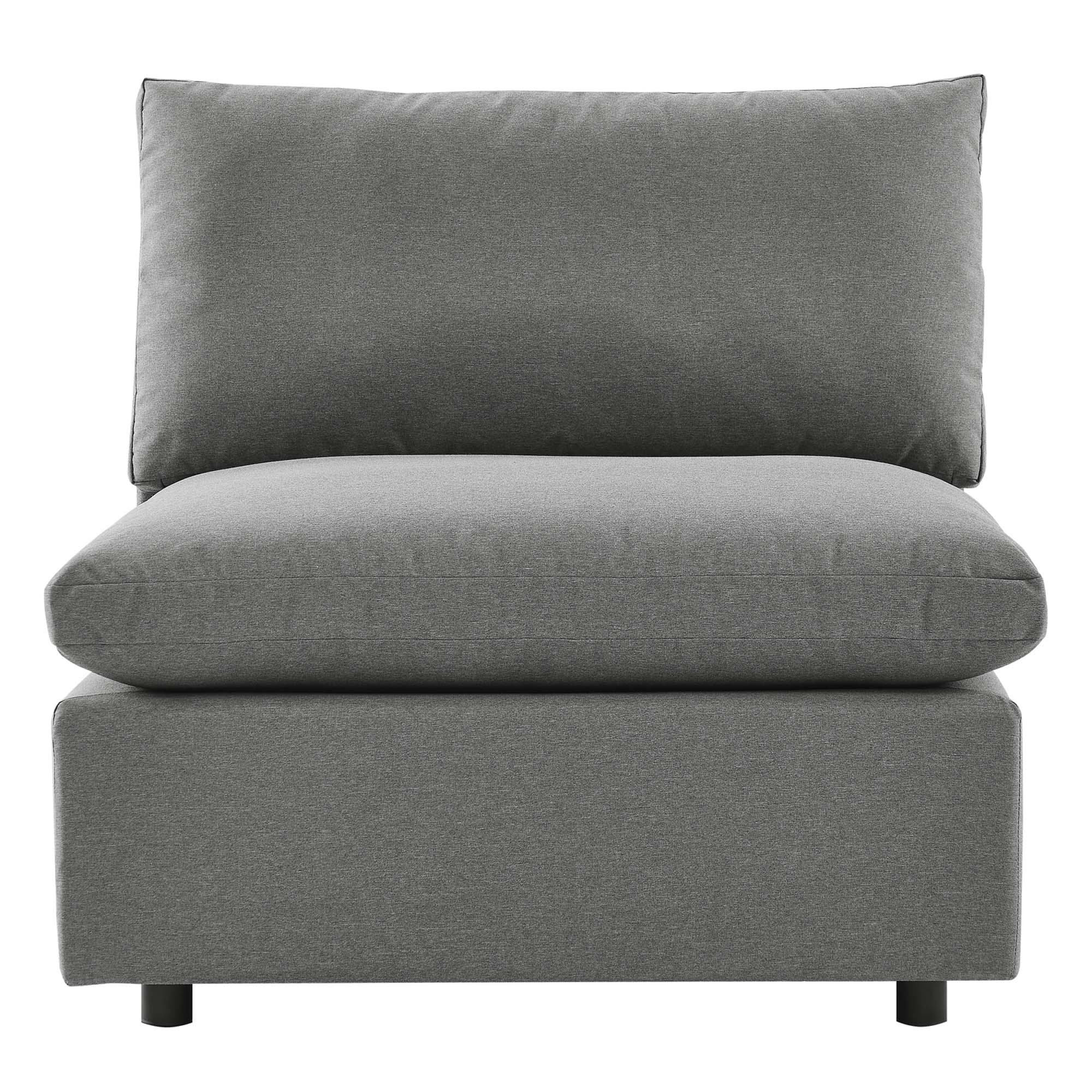 Modway Commix Overstuffed Outdoor Patio Armless Chair