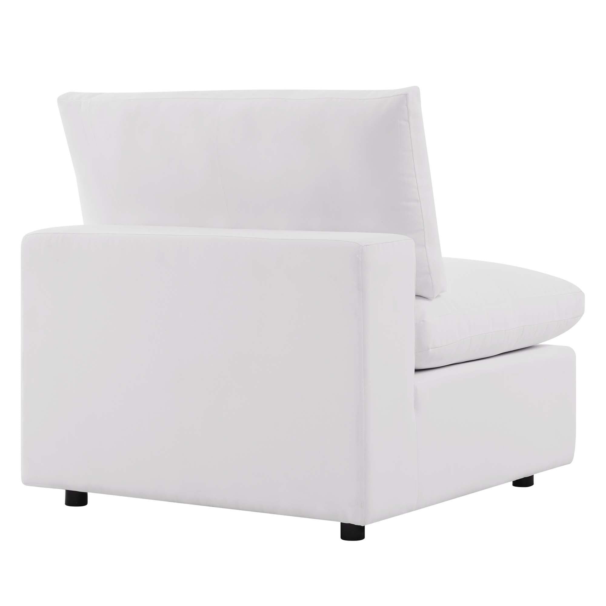 Modway Commix Overstuffed Outdoor Patio Armless Chair